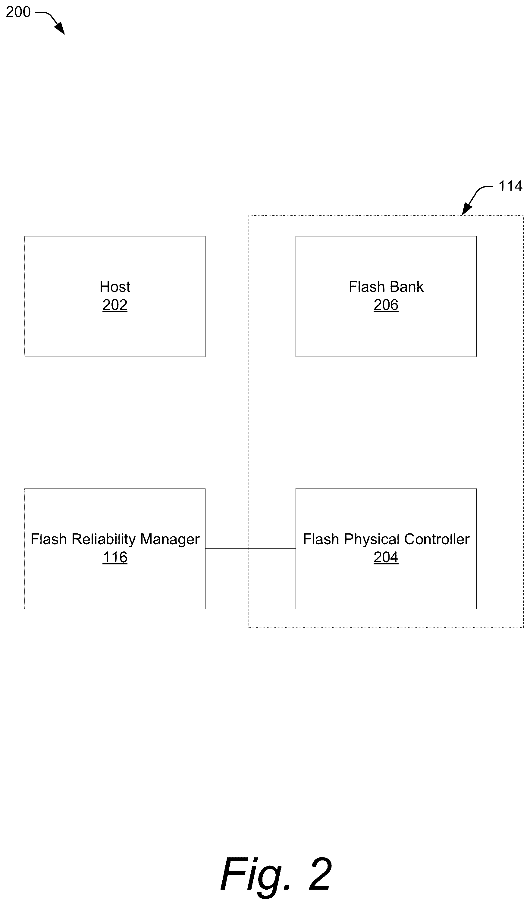 Patent US12591373 Figure 2 – Reliable flash storage
