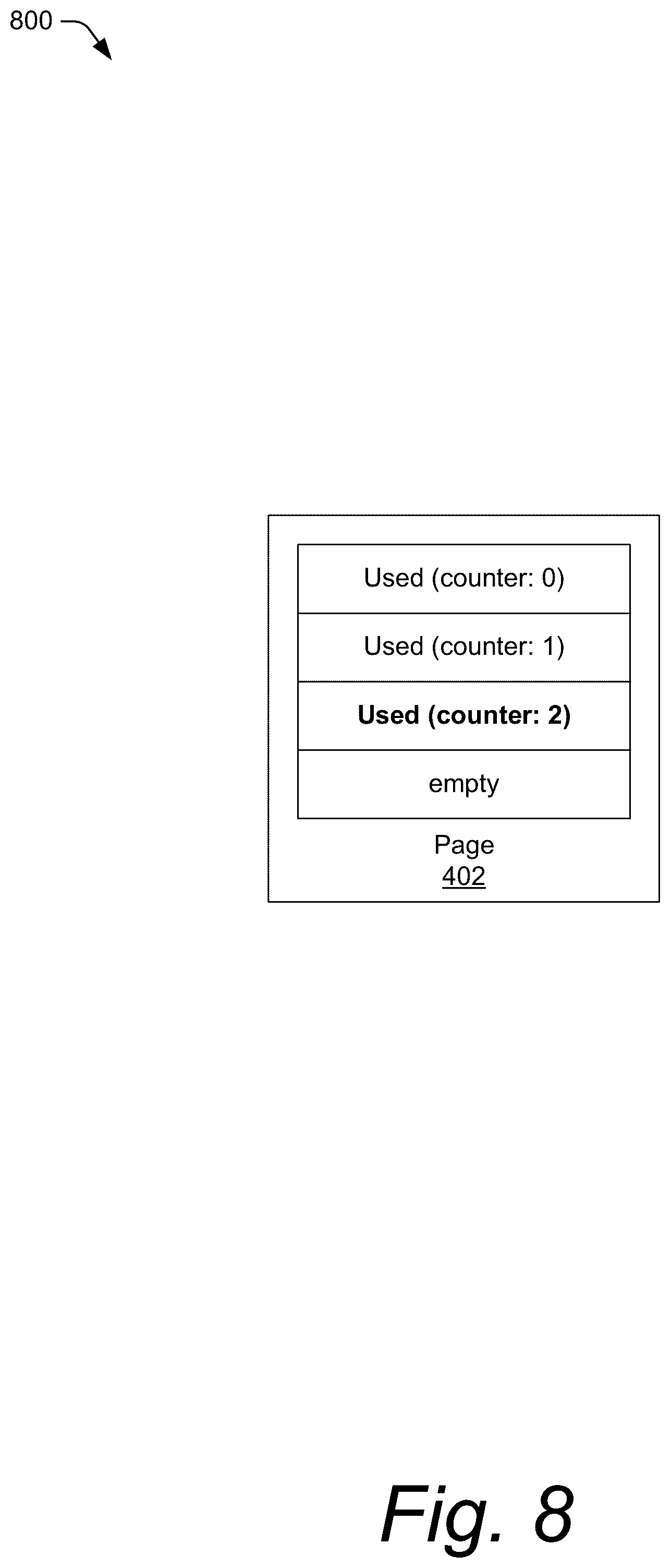 Patent US12591373 Figure 8 – Reliable flash storage