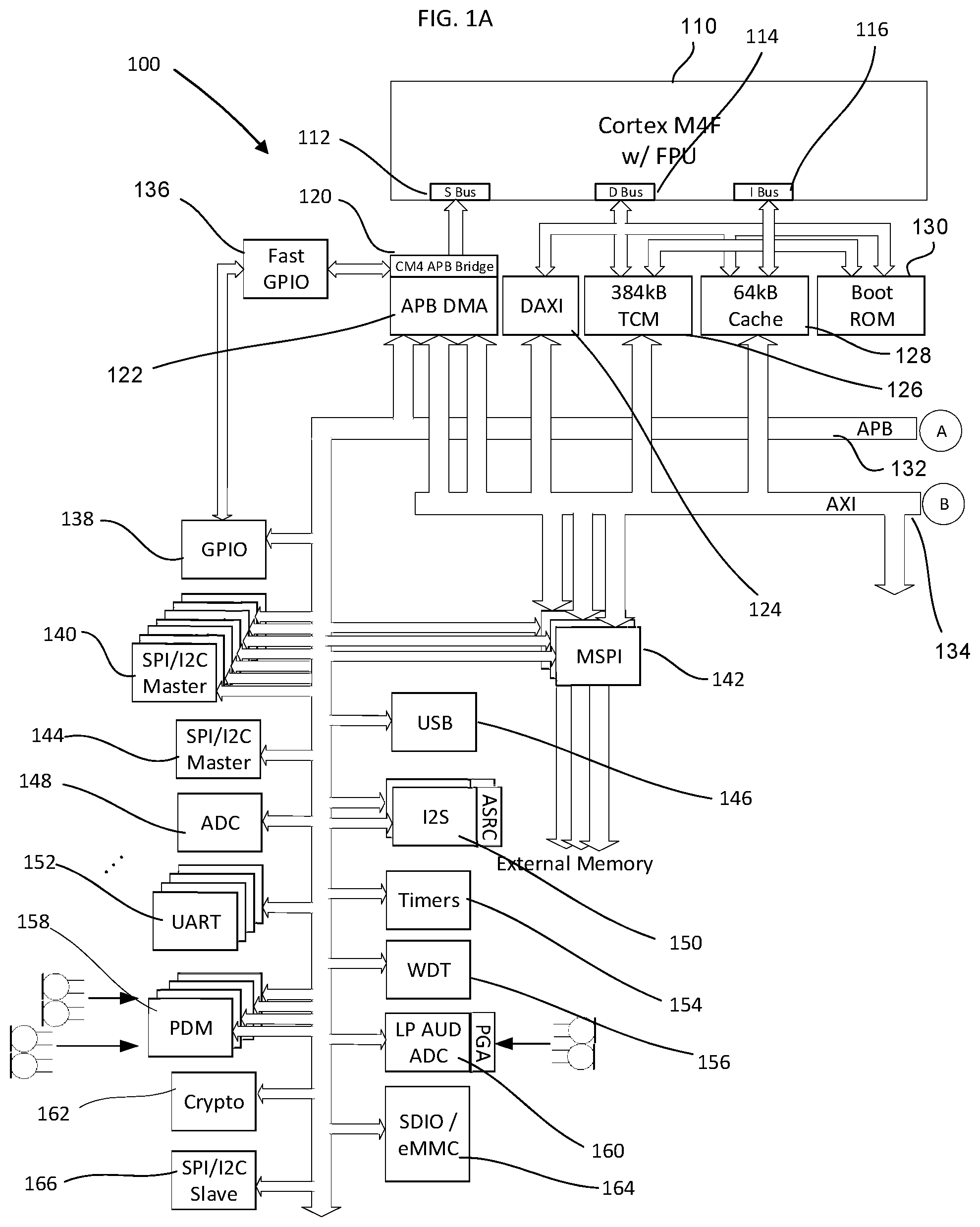 Patent US12591379 Figure 1 – Low power and wide dynamic range analog-to-digital converter
