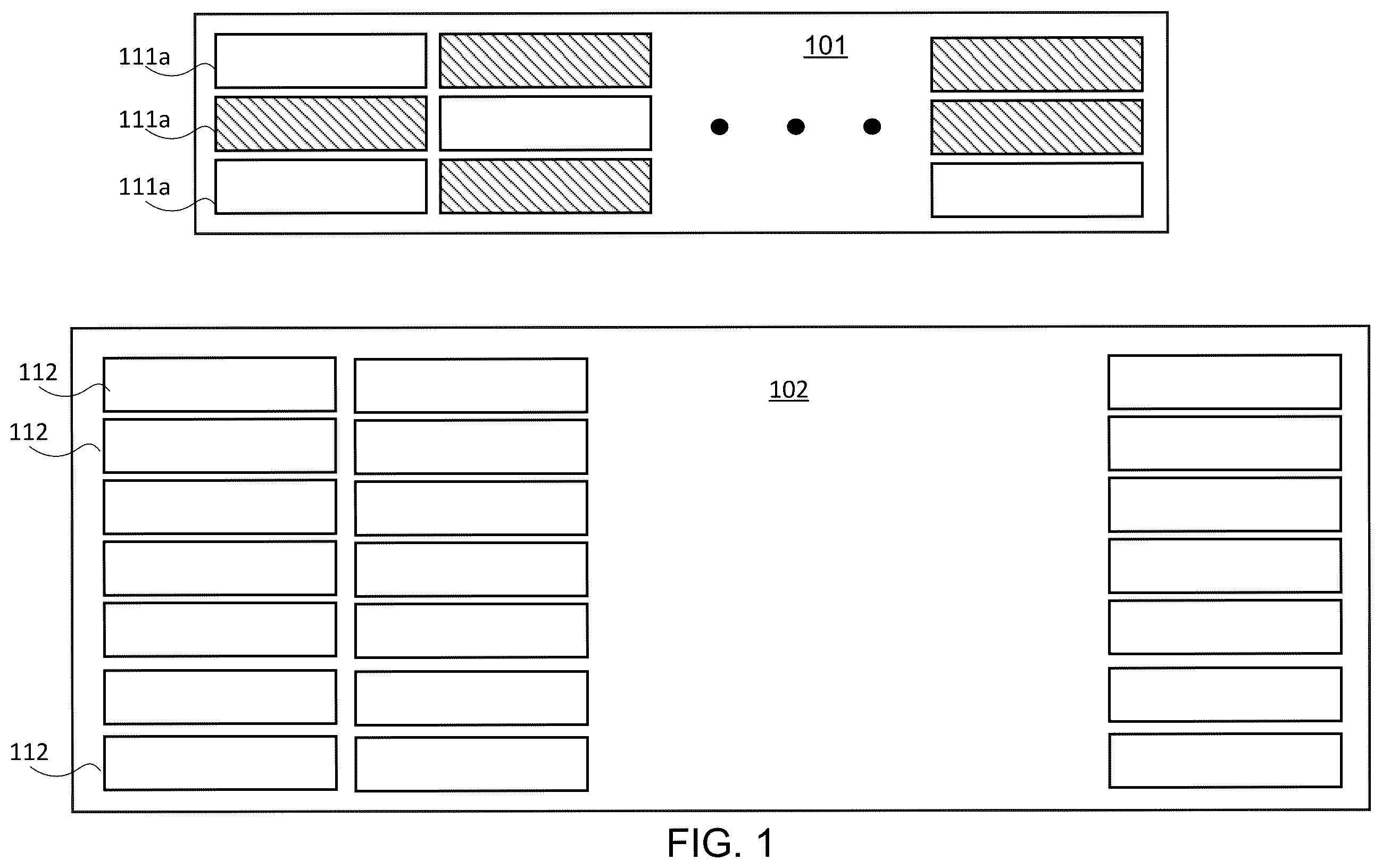 Patent US12591388 Figure 1 – Handling excess bandwidth in a storage system
