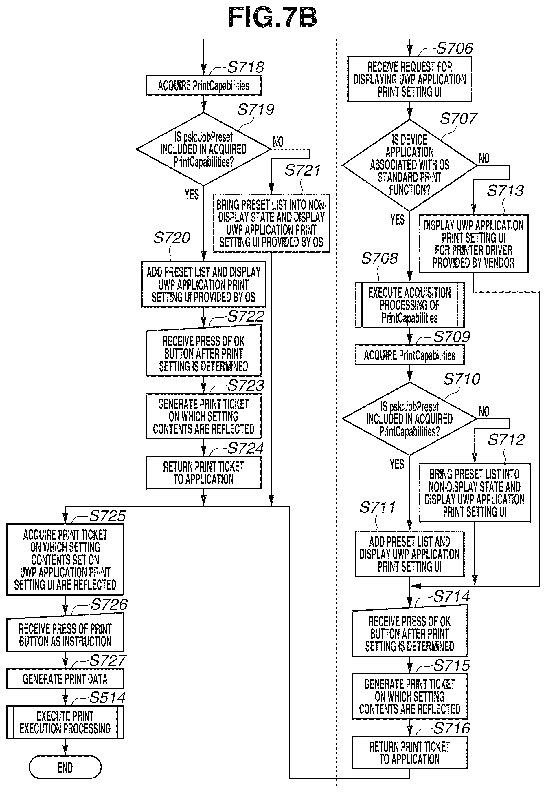 Patent US12591400 Figure 9 – Print processing system and control method