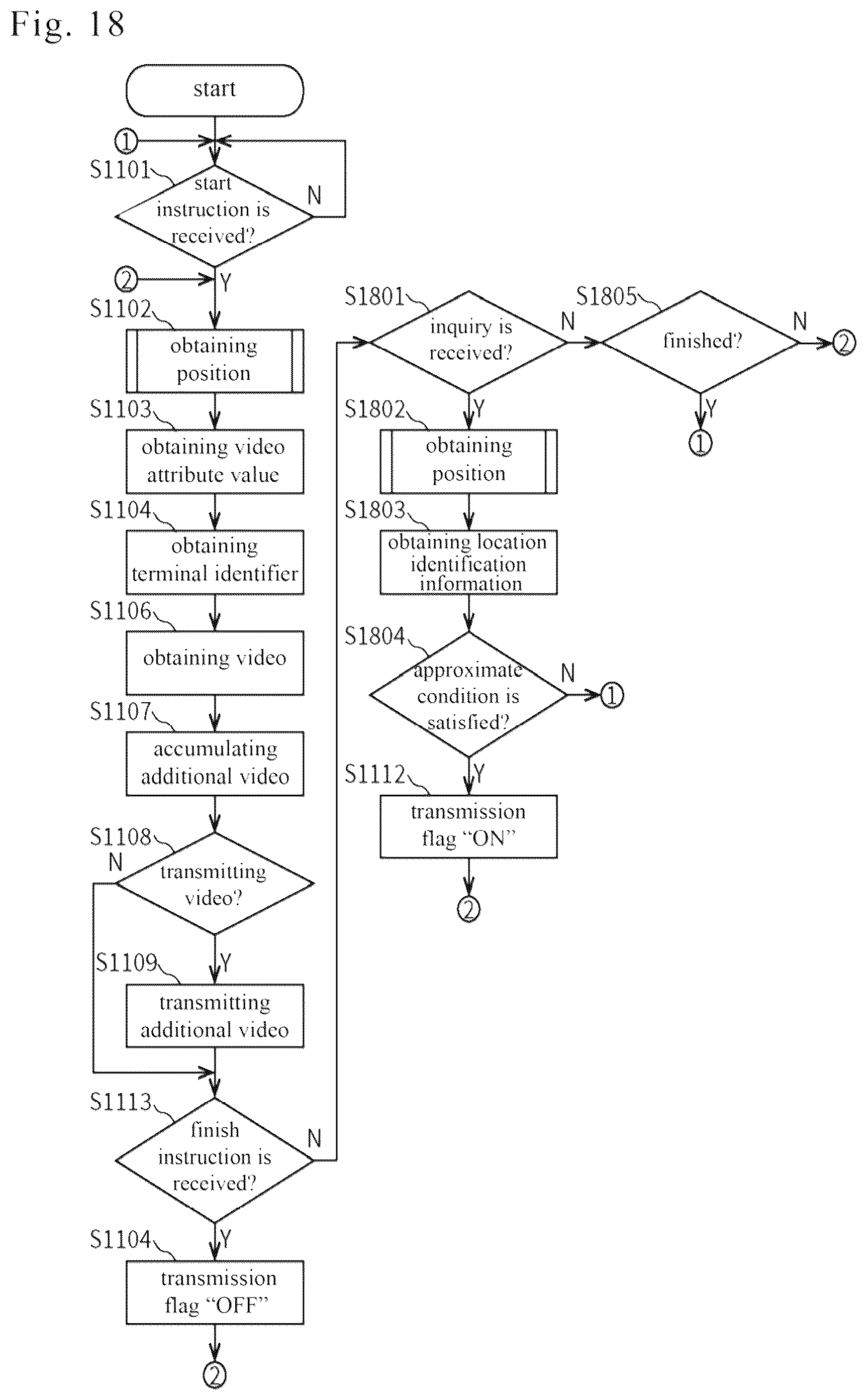Patent US12591401 Figure 18 – Mobile terminal, information processing device and information processing method