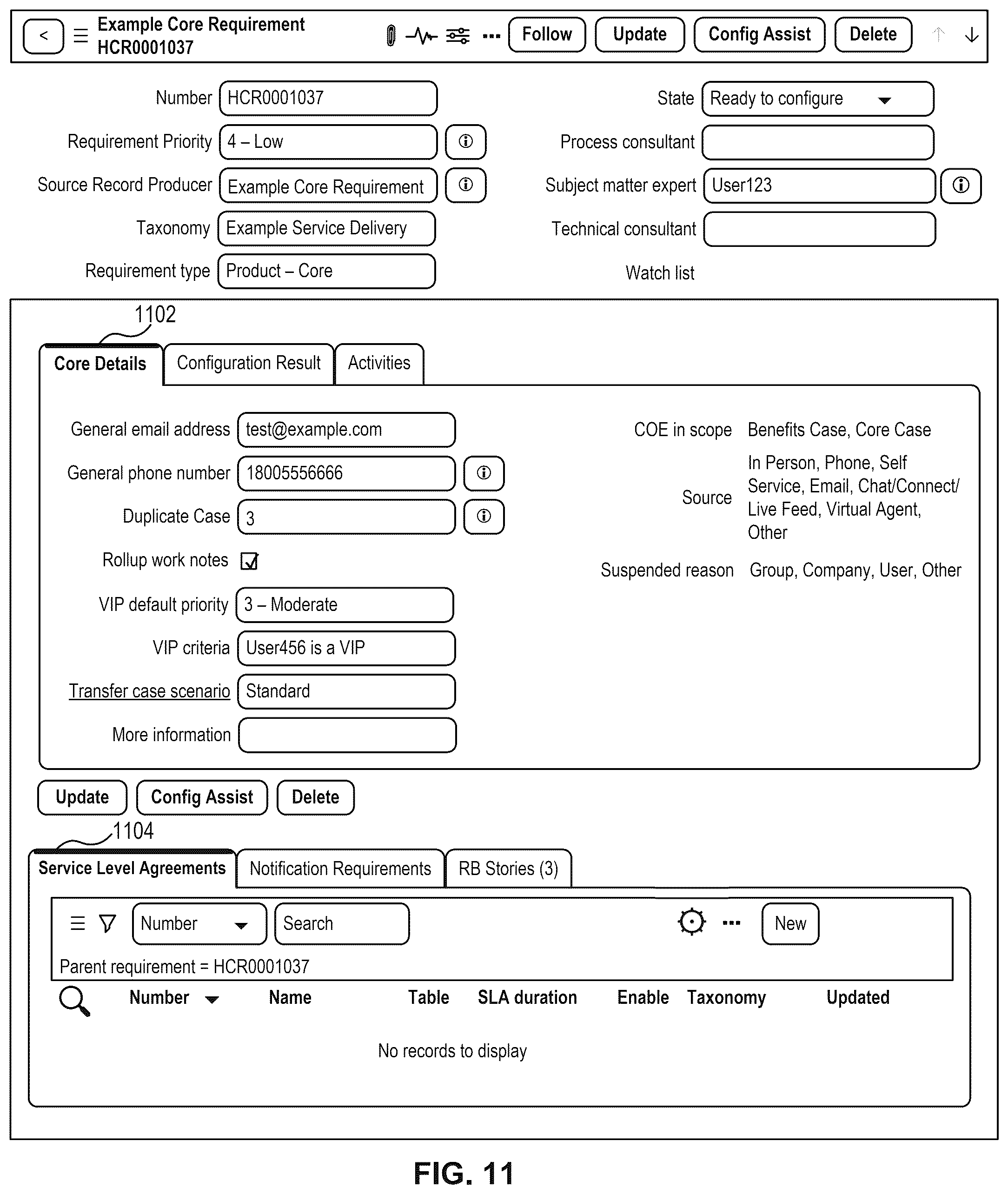 Patent US12591413 Figure 11 – Computer program specification builder