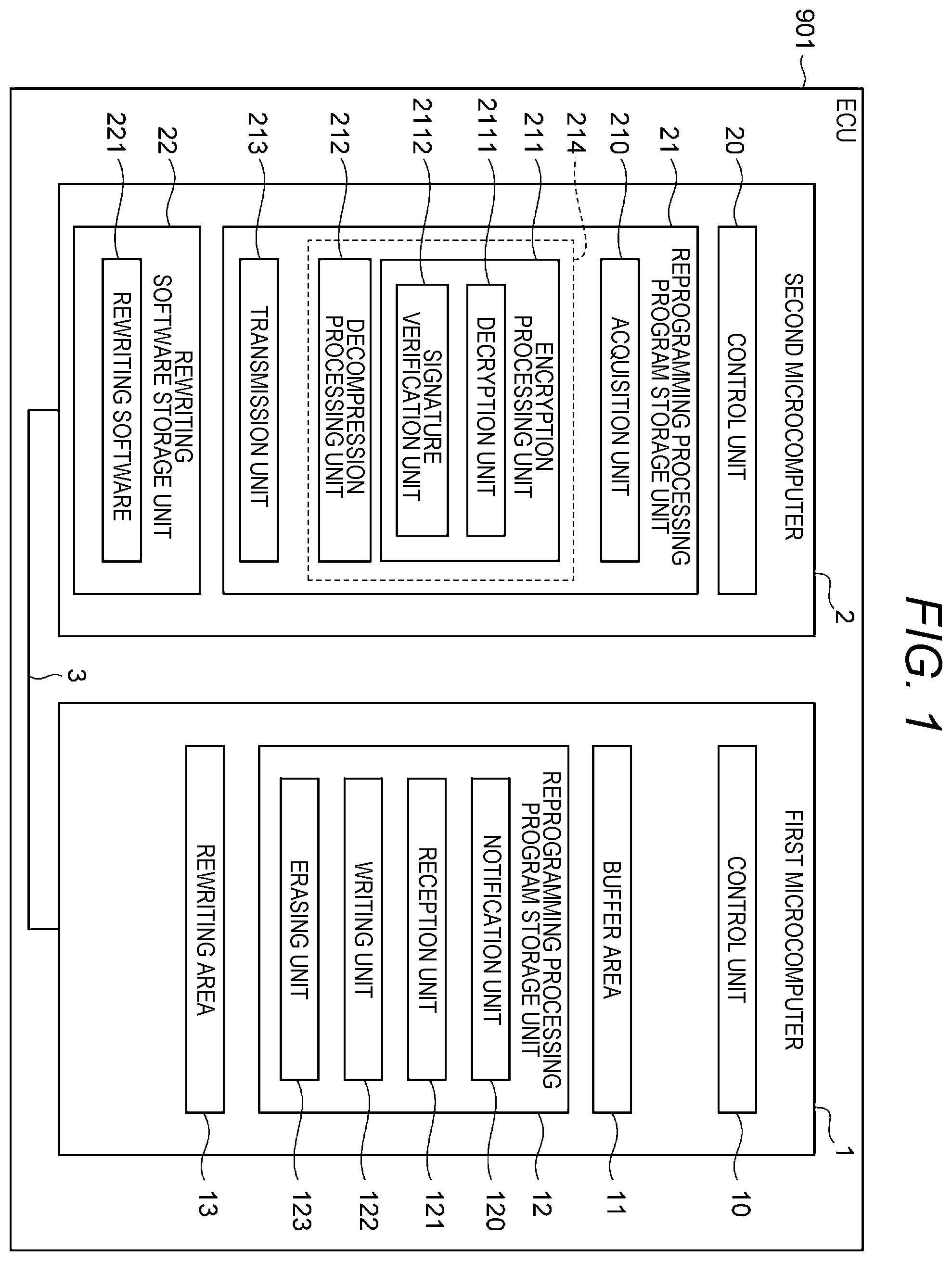 Patent US12591426 Figure 1 – Control device and control system