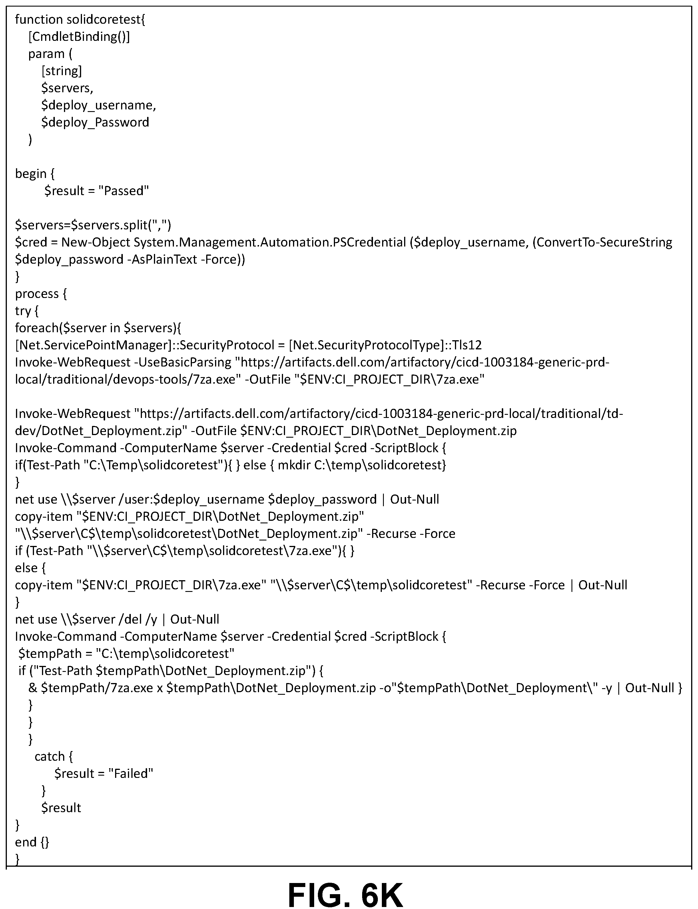 Patent US12591428 Figure 16 – Automated software validation for continuous deployment in an information processing system