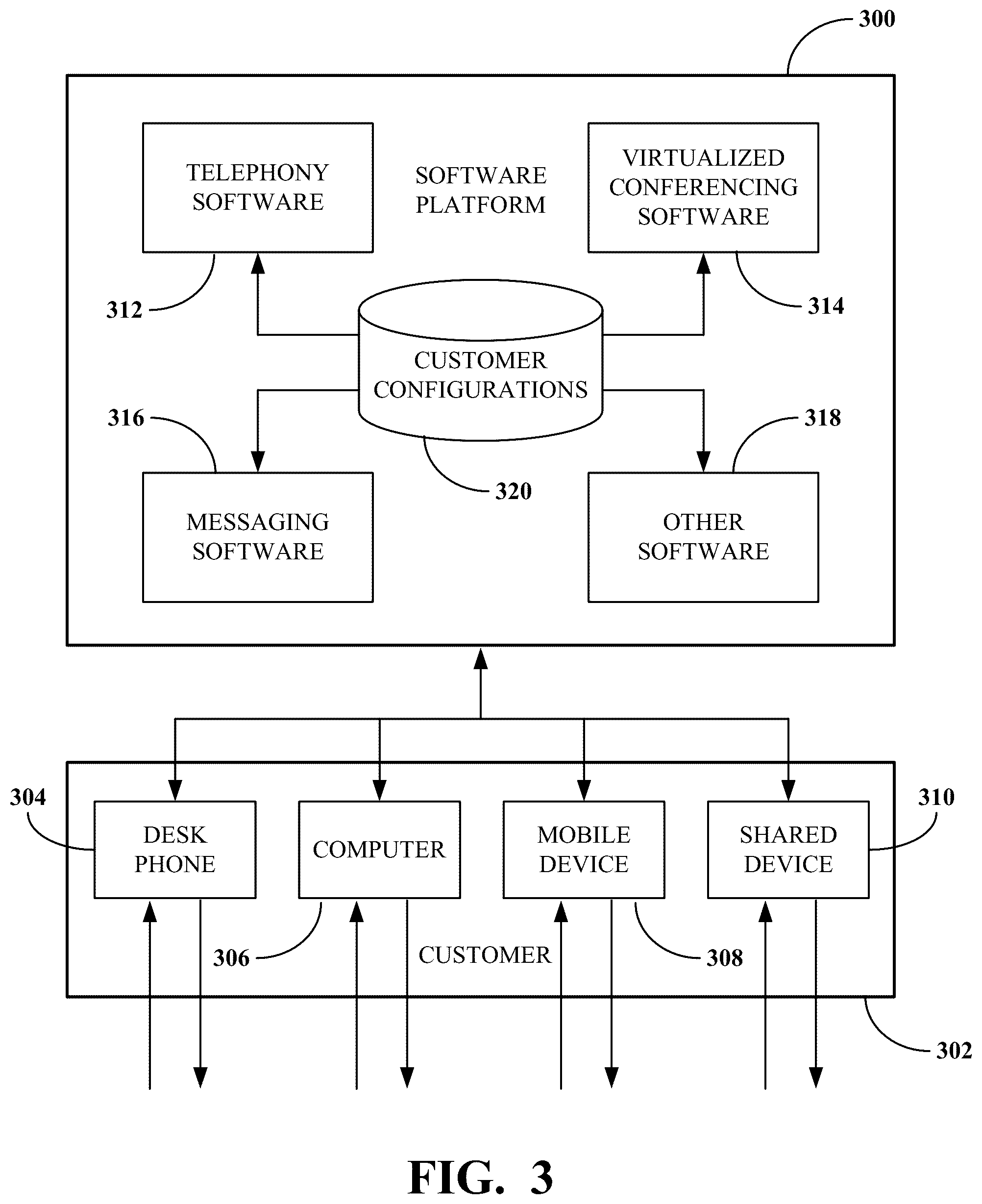 Patent US12591449 Figure 3 – Merging streams for call enhancement in virtual desktop infrastructure