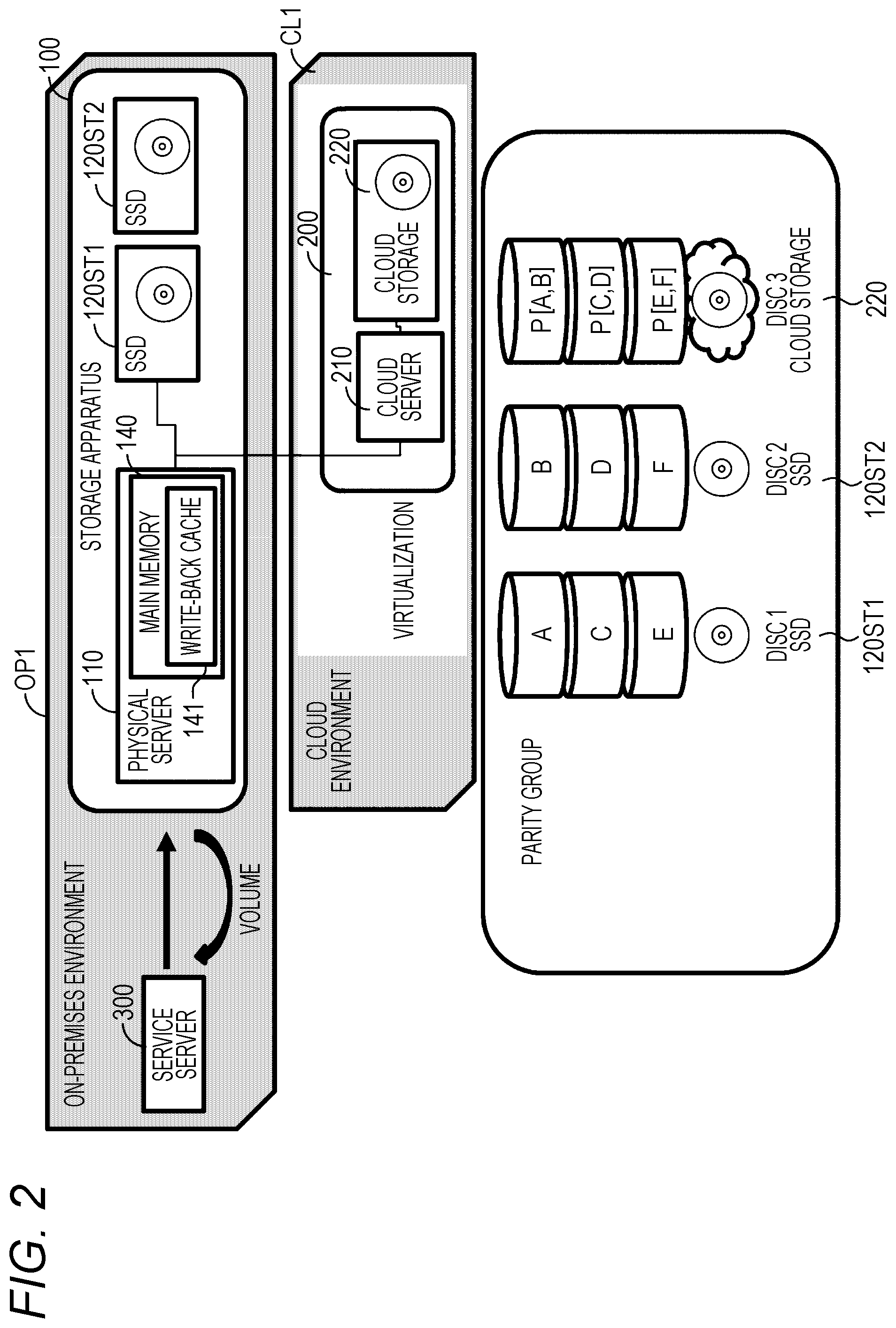Patent US12591485 Figure 2 – Storage system and management method for storage system