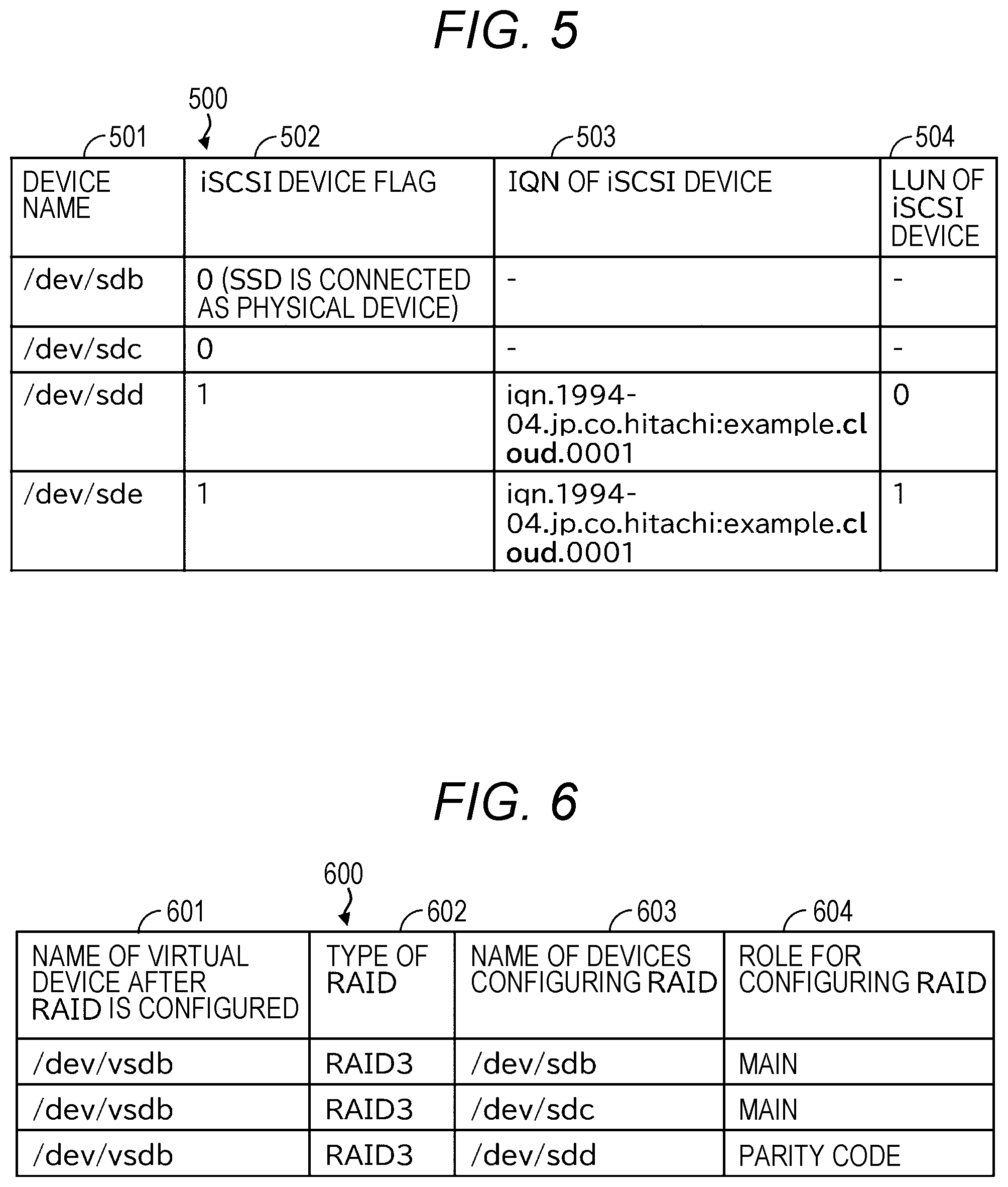 Patent US12591485 Figure 5 – Storage system and management method for storage system