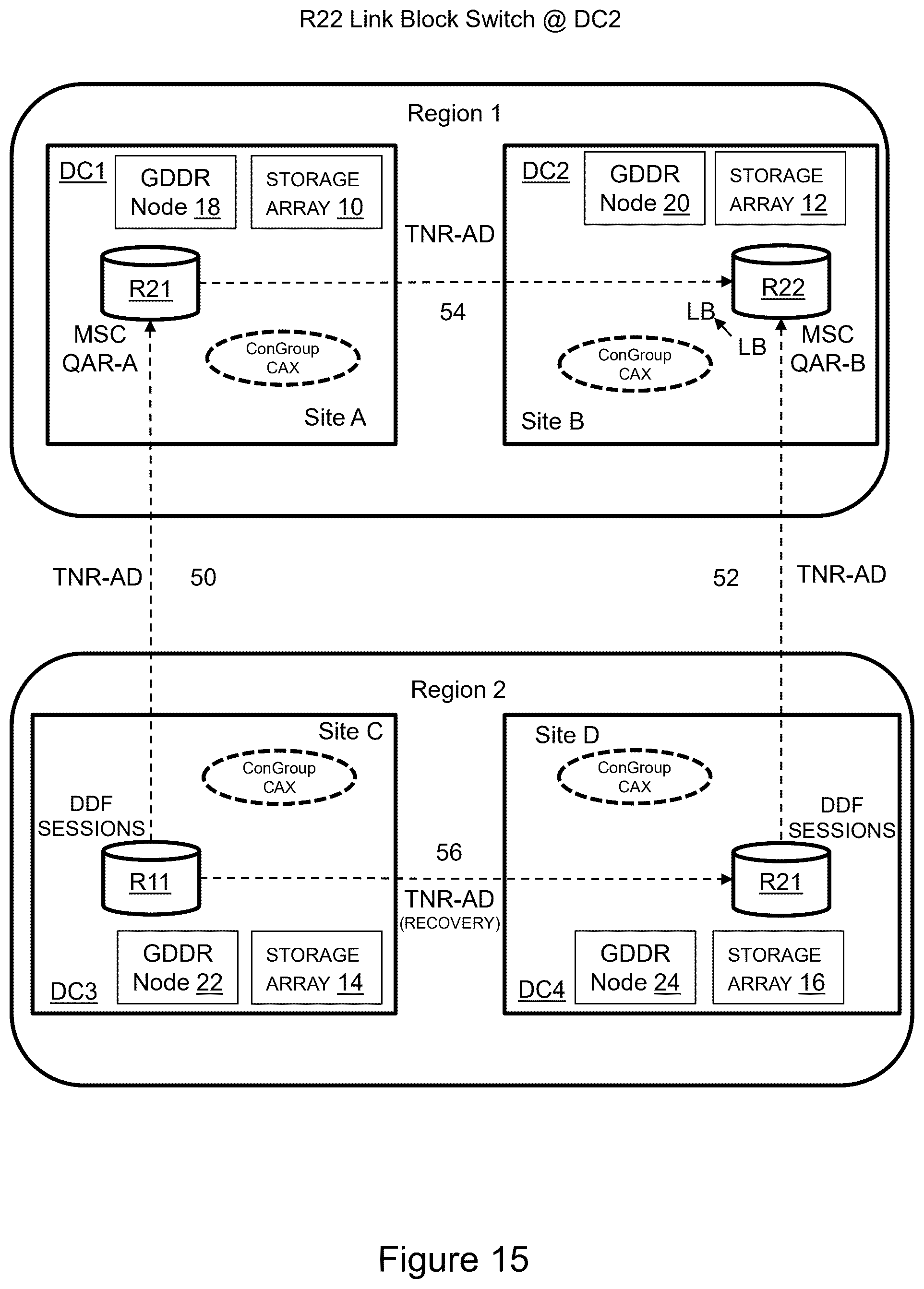 Patent US12591487 Figure 15 – GDDR RDF/QAR accelerated swap sequences