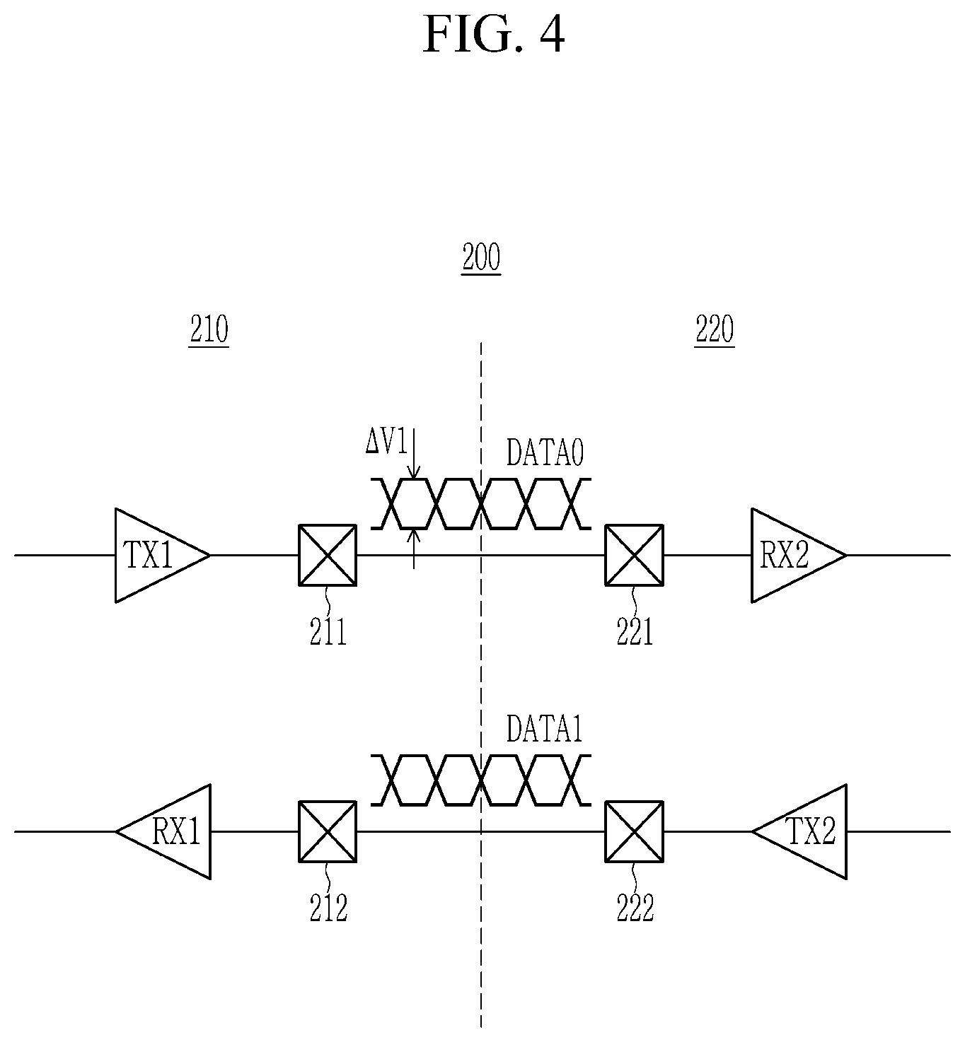 Patent US12591490 Figure 4 – Semiconductor device and link configuring method