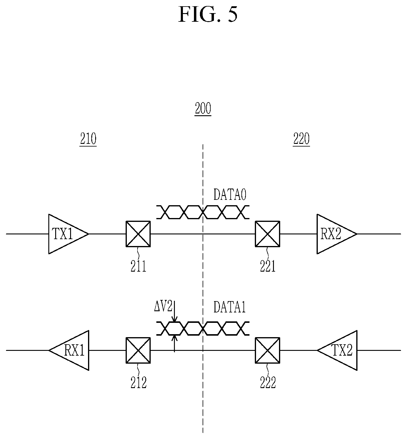 Patent US12591490 Figure 5 – Semiconductor device and link configuring method