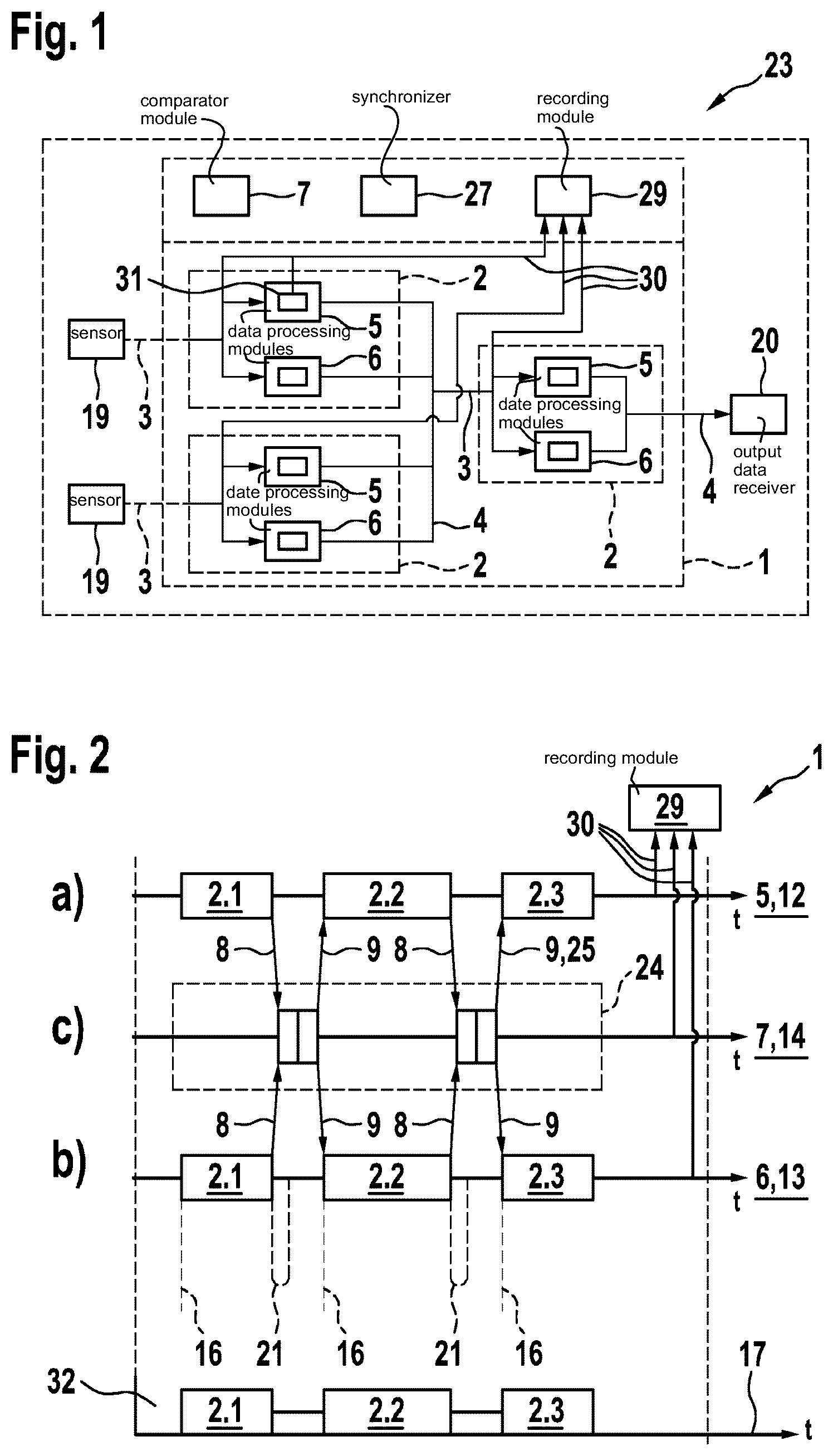 Patent US12591492 Figure 1 – Data processing network for data processing