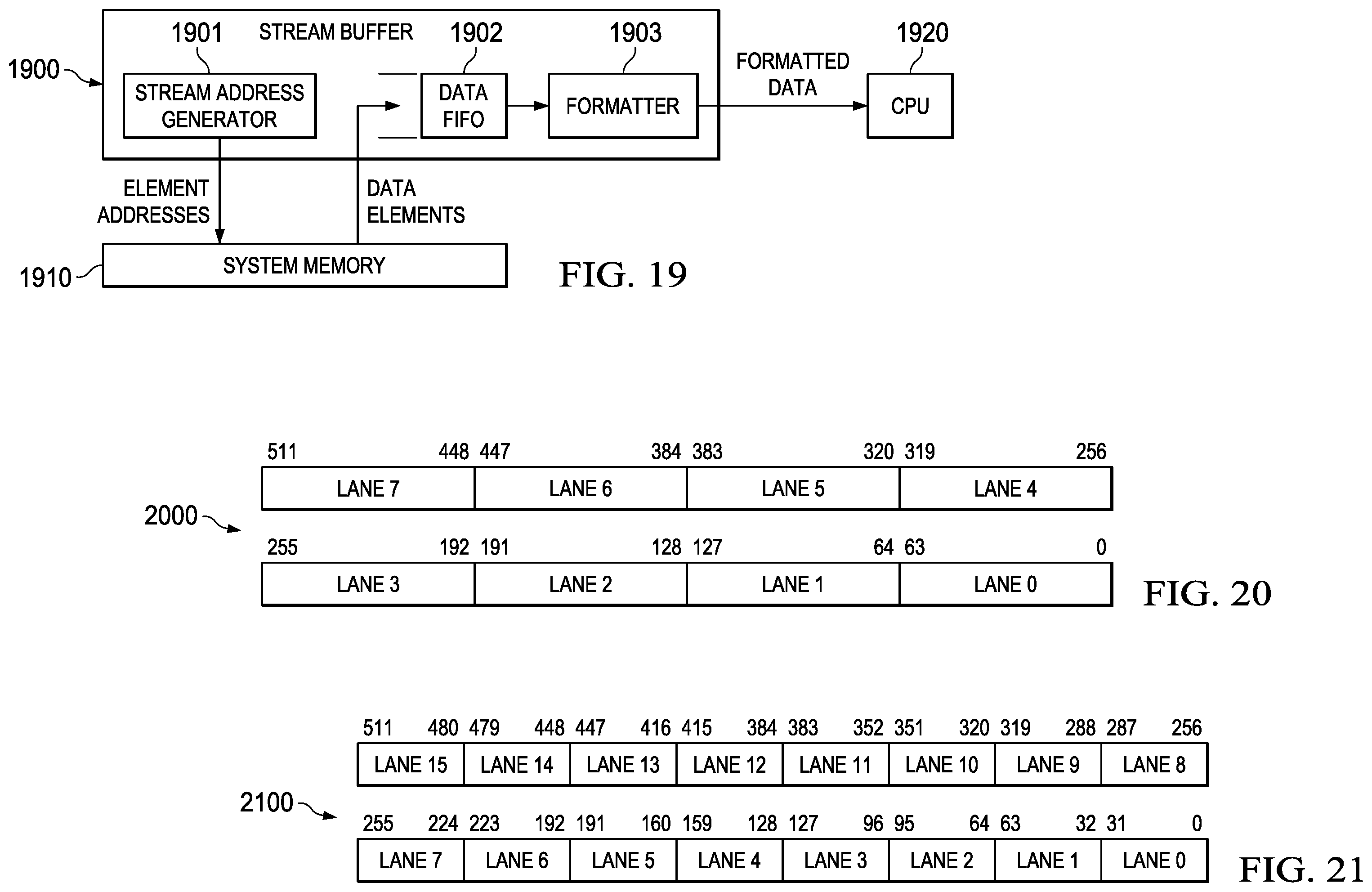 Patent US12591517 Figure 8 – Fetching vector data elements with padding