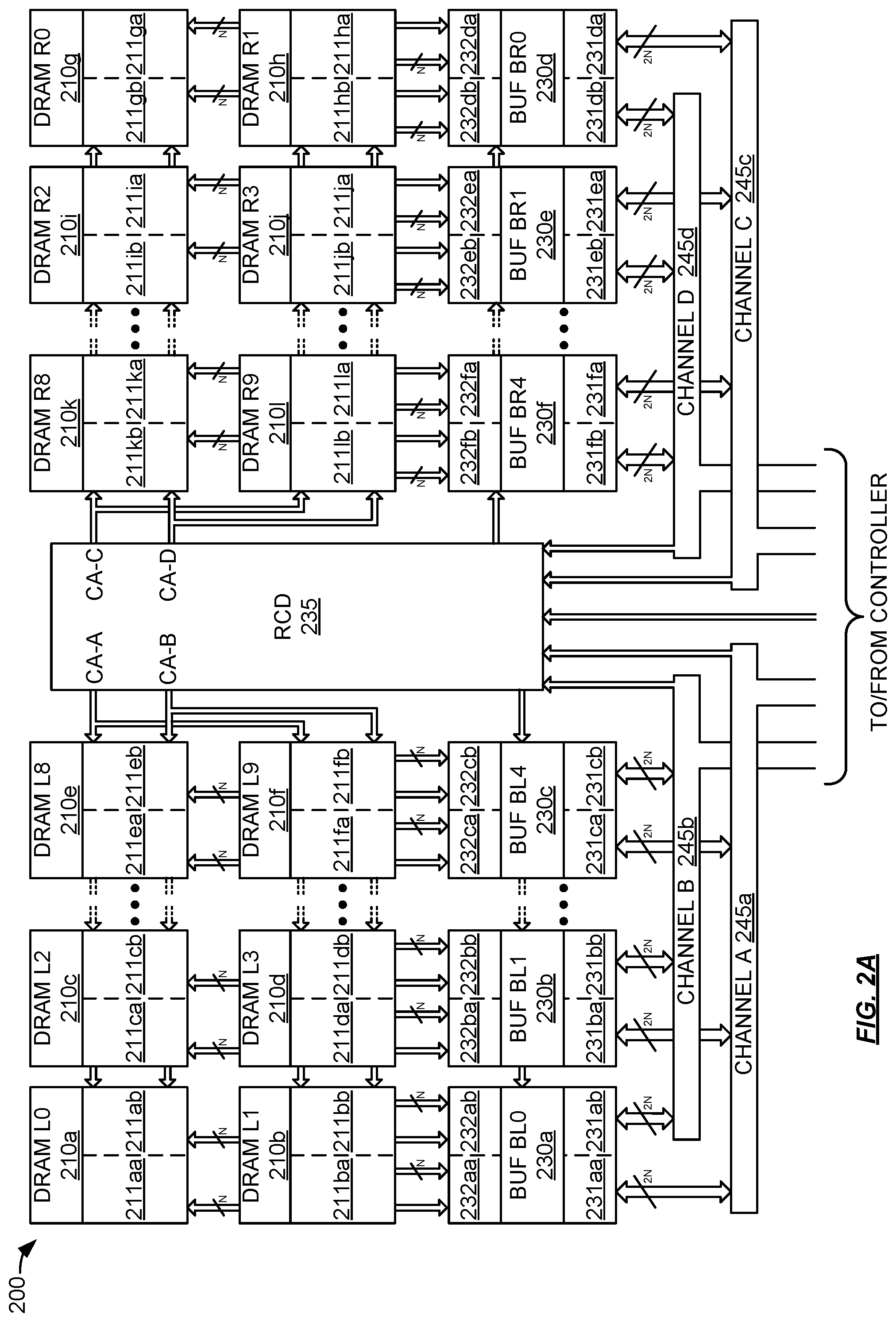 Patent US12591528 Figure 2 – Quad-channel memory module