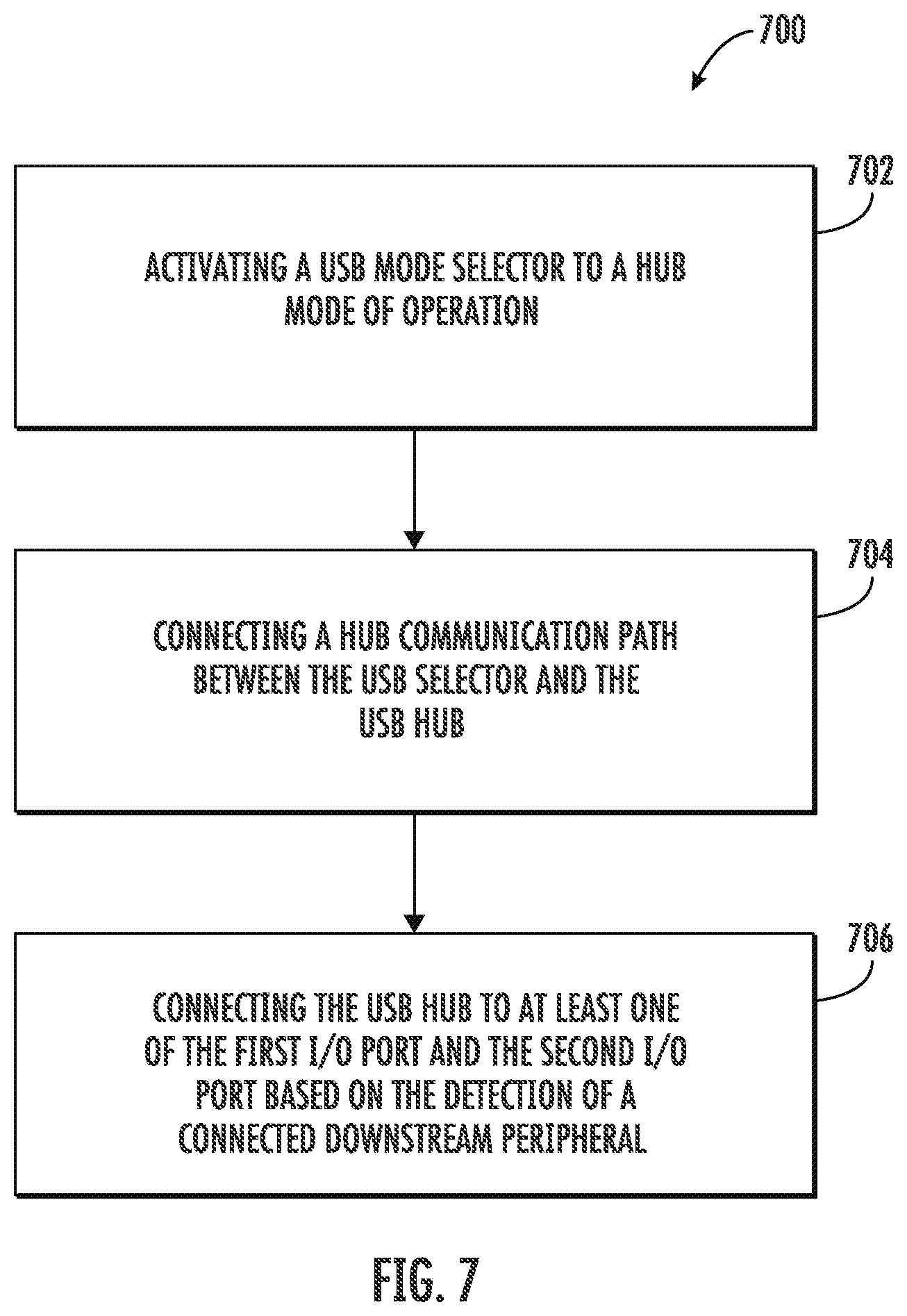 Patent US12591534 Figure 7 – Apparatuses, computer-implemented methods, and computer program products for connected device control and use