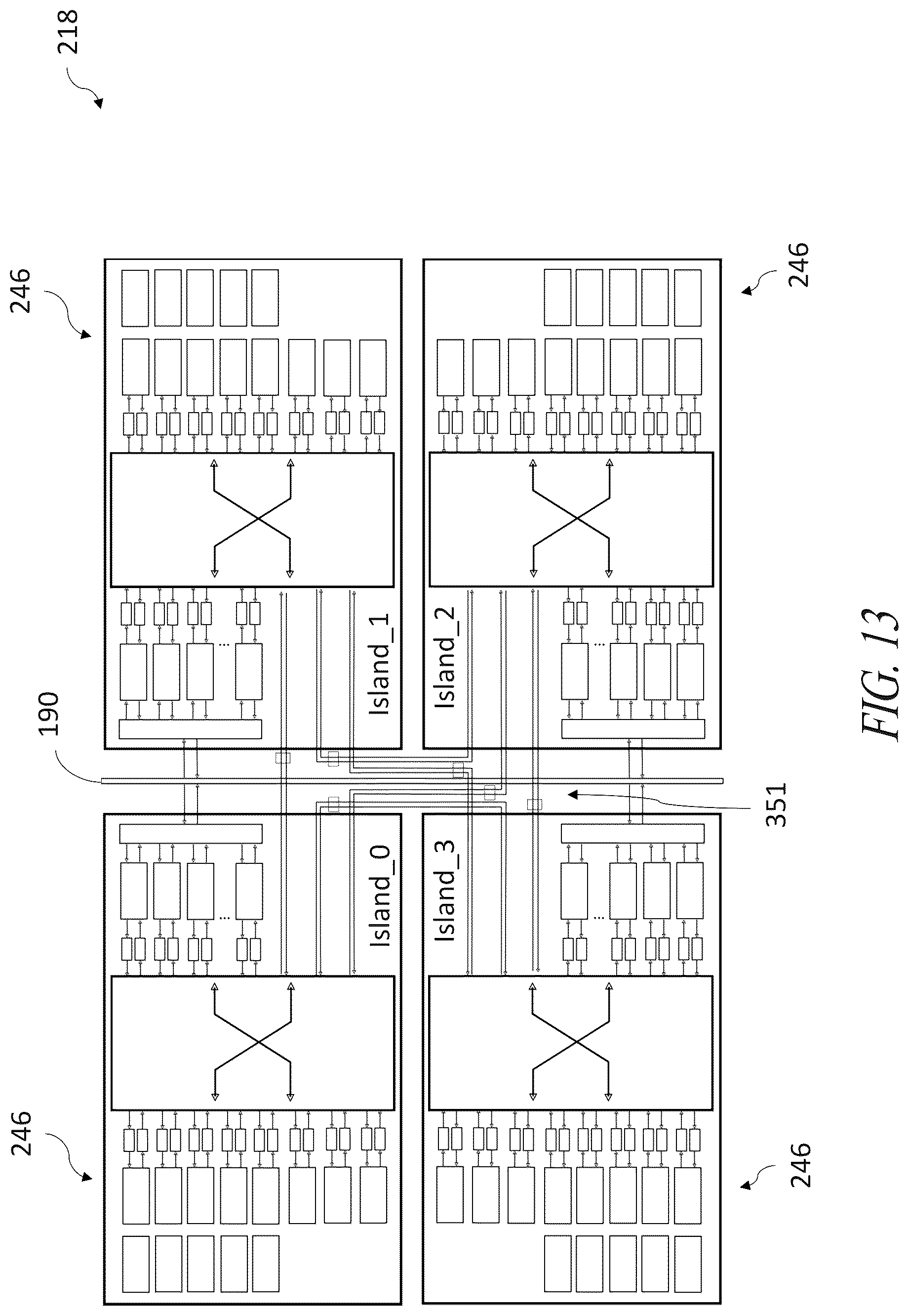 Patent US12591535 Figure 12 – Stream-based modular and scalable HW accelerator sub-system with design-time parametric reconfigurable NPU cores