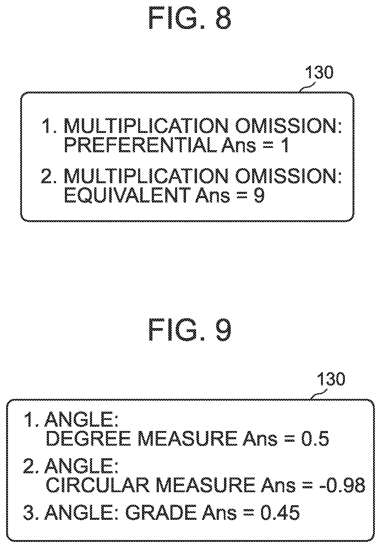 Patent US12591537 Figure 5 – Information processing device selecting from among plural arithmetic operation programs differing from each other with respect to an order of operations for solving a same numerical formula, and information processing method and storage medium