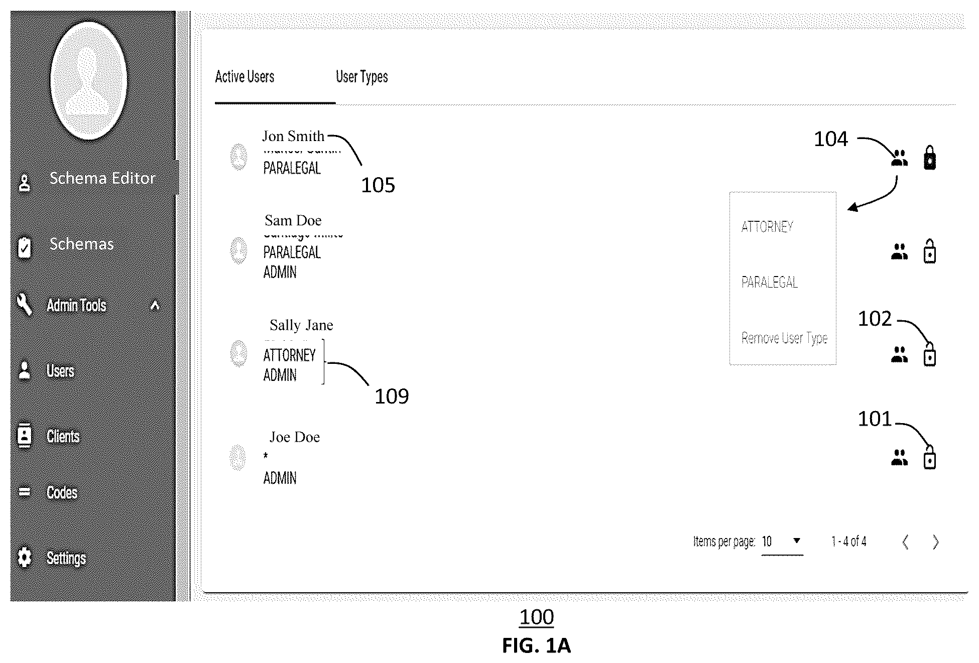 Patent US12591554 Figure 1 – Managing system operations with a schema management system and methods therefor