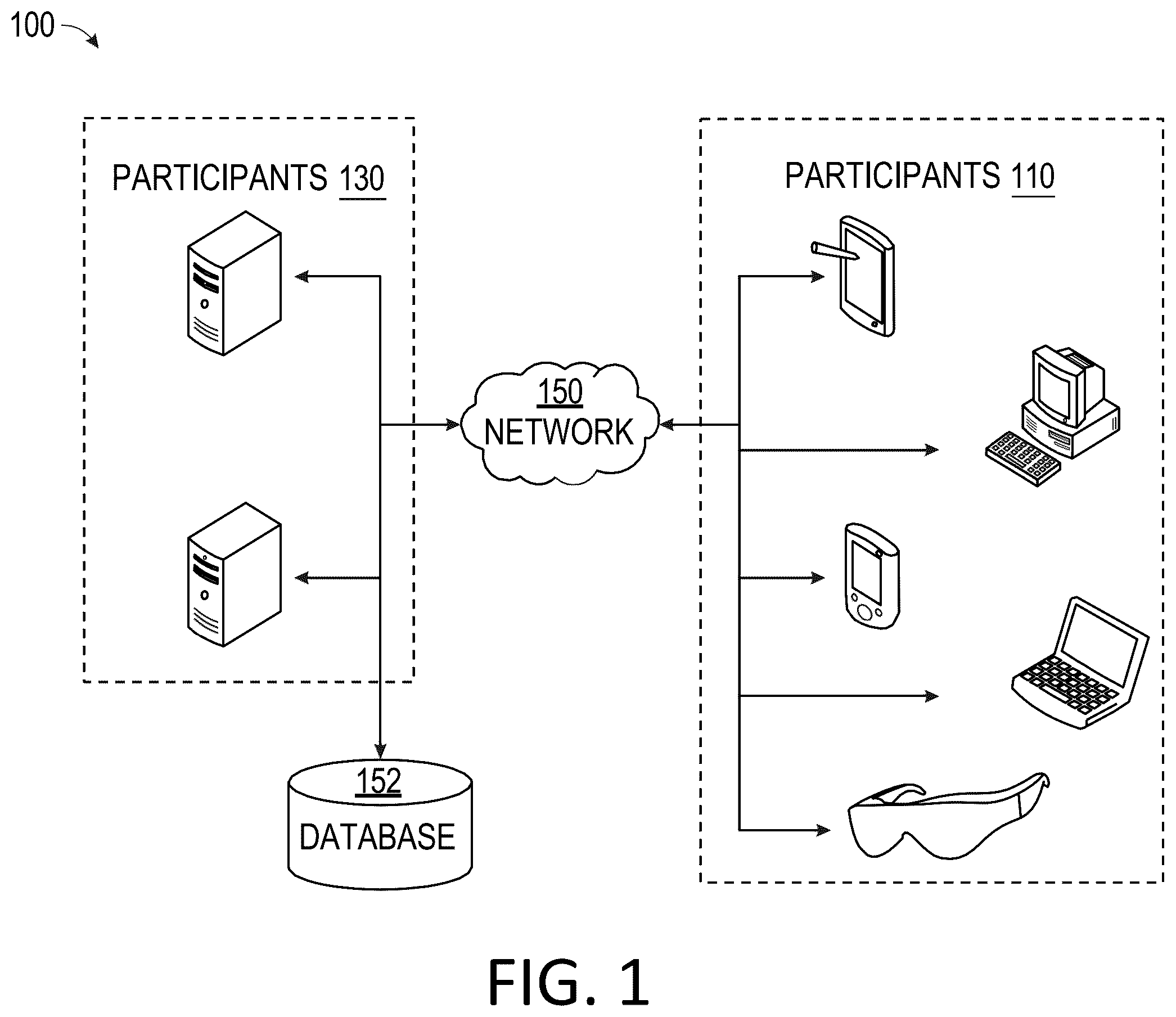 Patent US12591566 Figure 1 – Compaction-less database for storing blockchain state