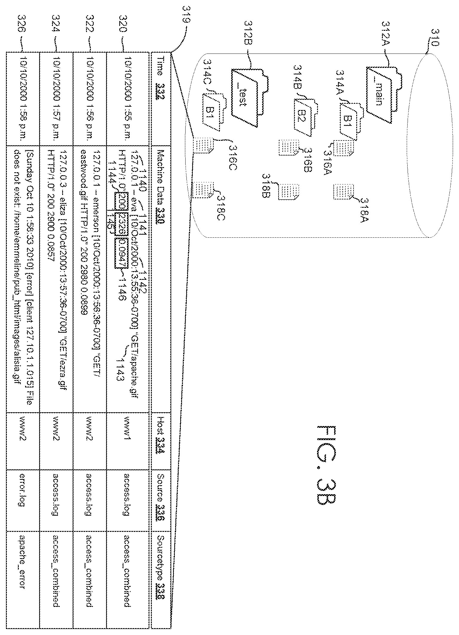Patent US12591578 Figure 6 – Query modification using partitioned commands