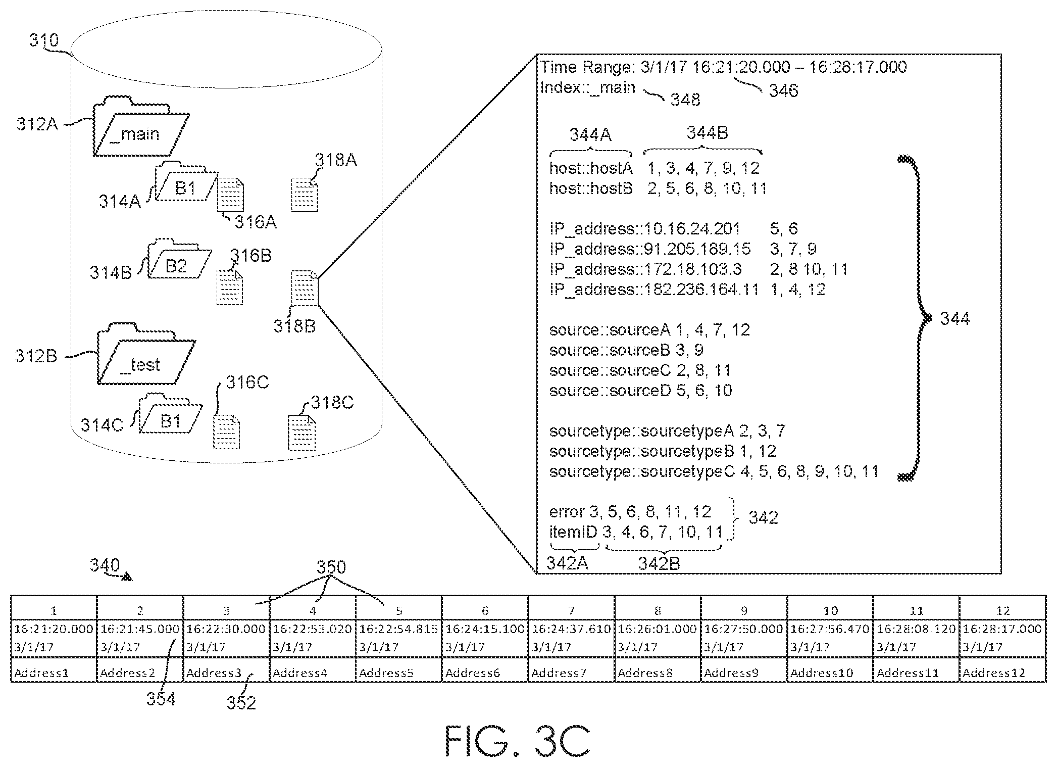 Patent US12591578 Figure 7 – Query modification using partitioned commands