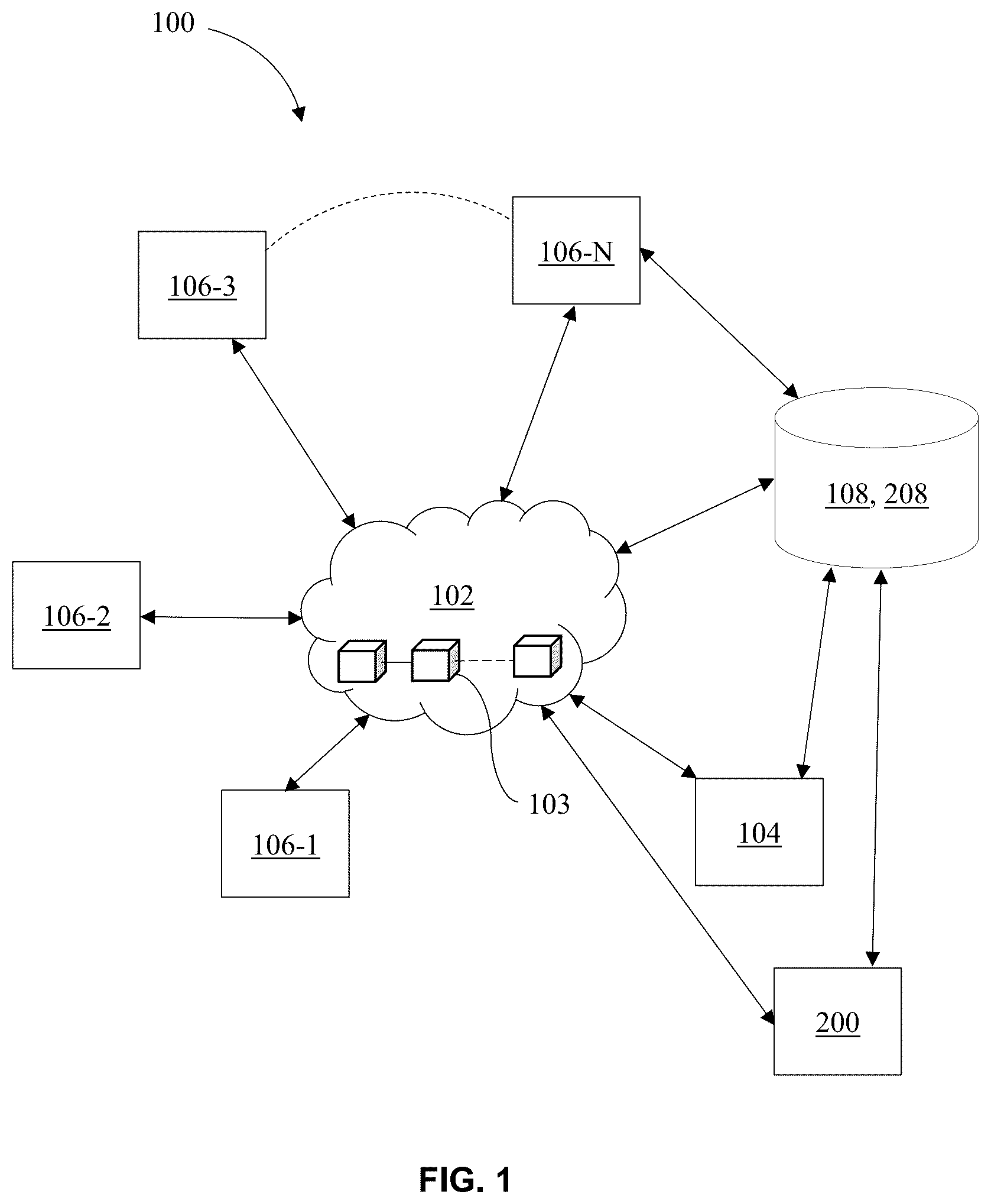 Patent US12591589 Figure 1 – Decentralized will management apparatus, systems and related methods of use