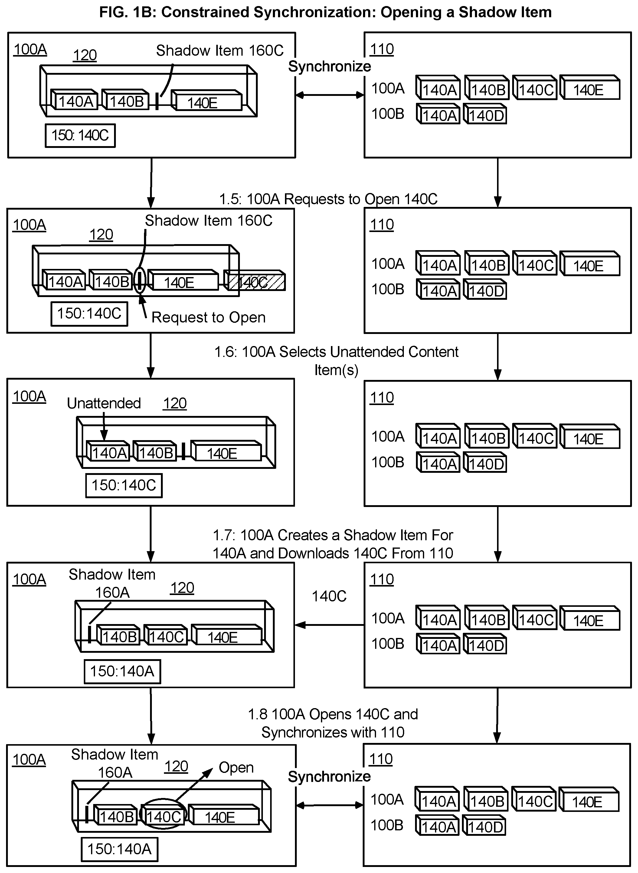 Patent US12591593 Figure 2 – Storage constrained synchronization of shared content items