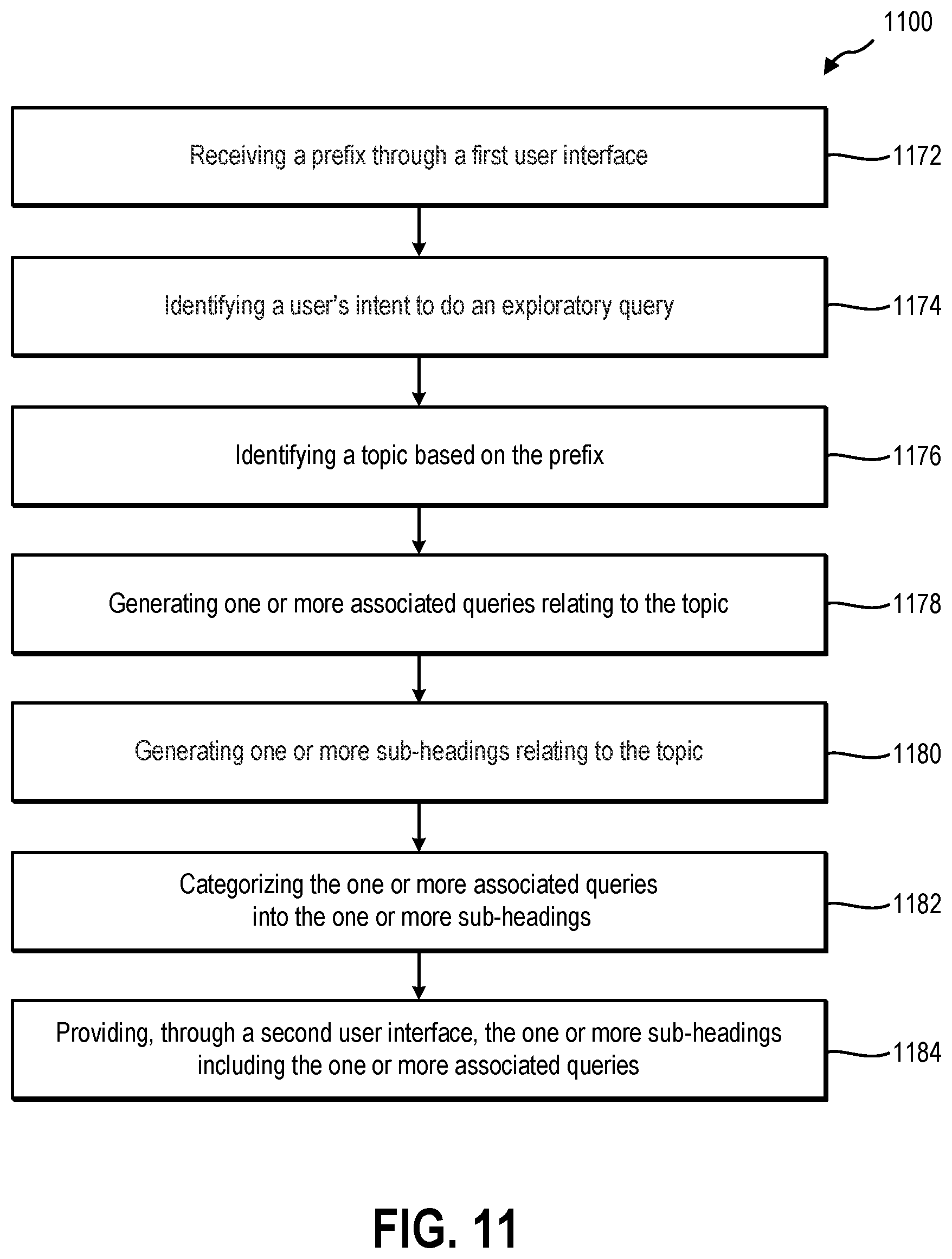 Patent US12591627 Figure 12 – Enhanced auto-suggestion functionality