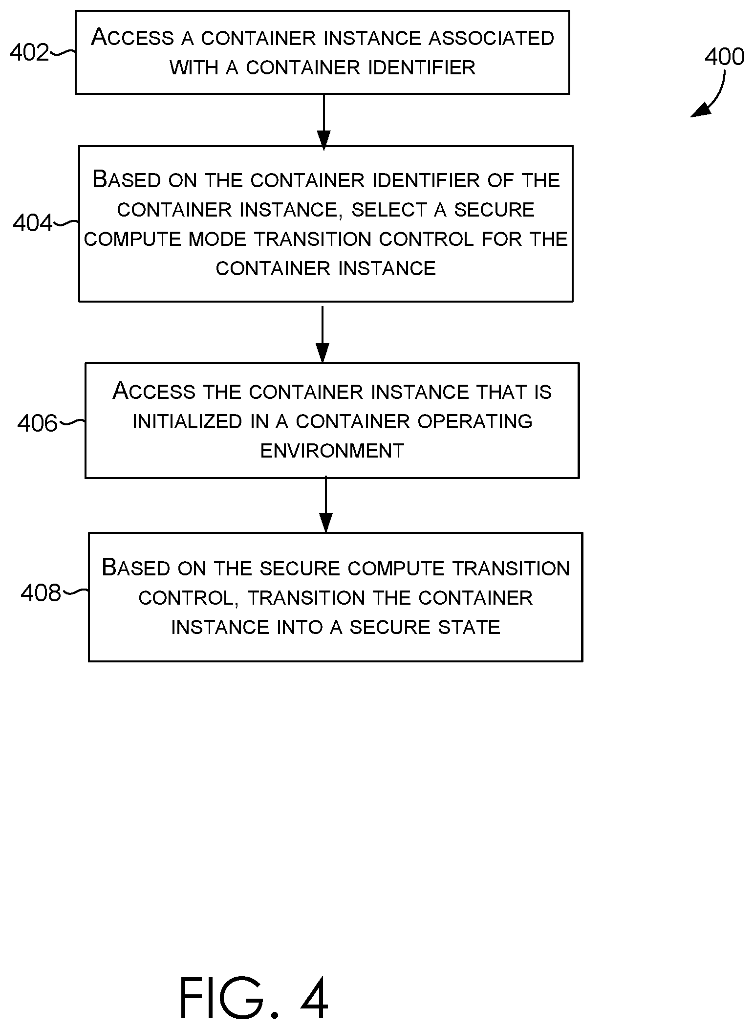Patent US12591661 Figure 8 – Container mode management engine in a security management system