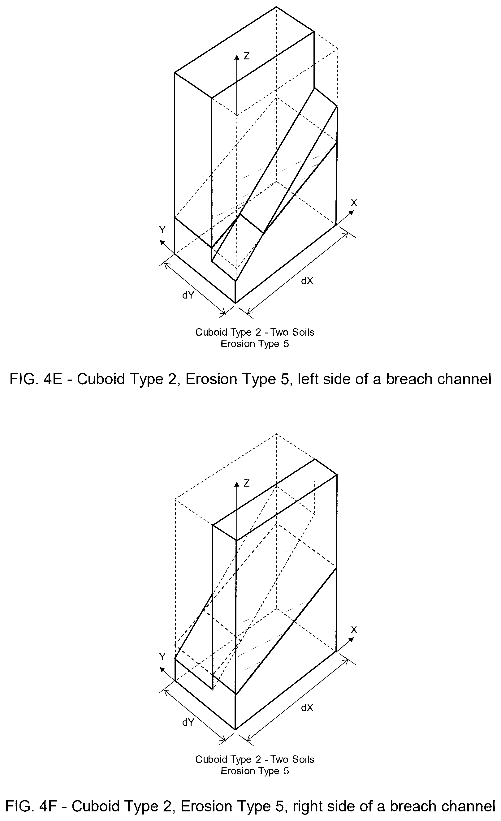 Patent US12591721 Figure 11 – Method and numerical three-dimensional model to simulate dam breach for homogeneous and zoned soil dams
