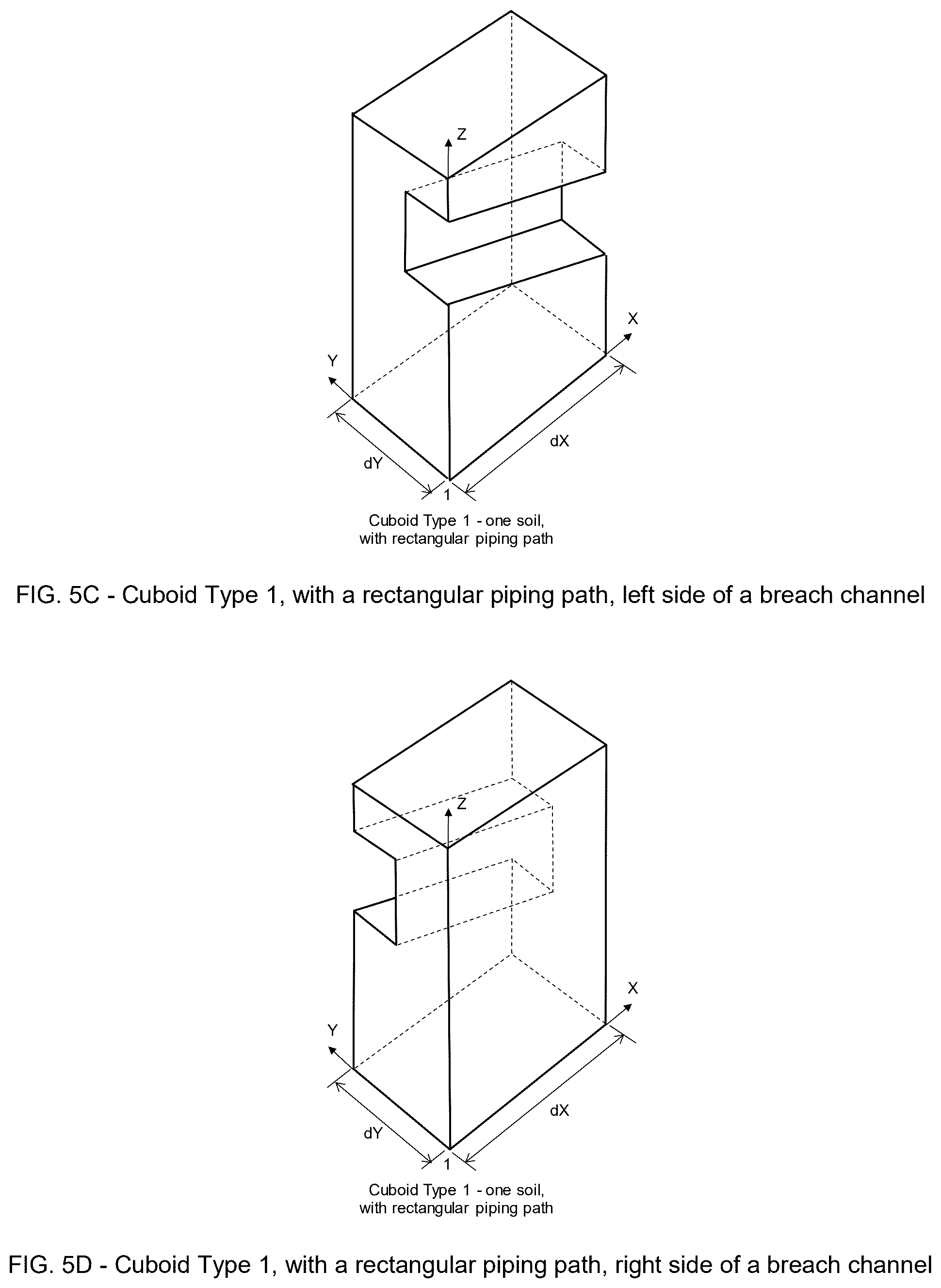 Patent US12591721 Figure 13 – Method and numerical three-dimensional model to simulate dam breach for homogeneous and zoned soil dams