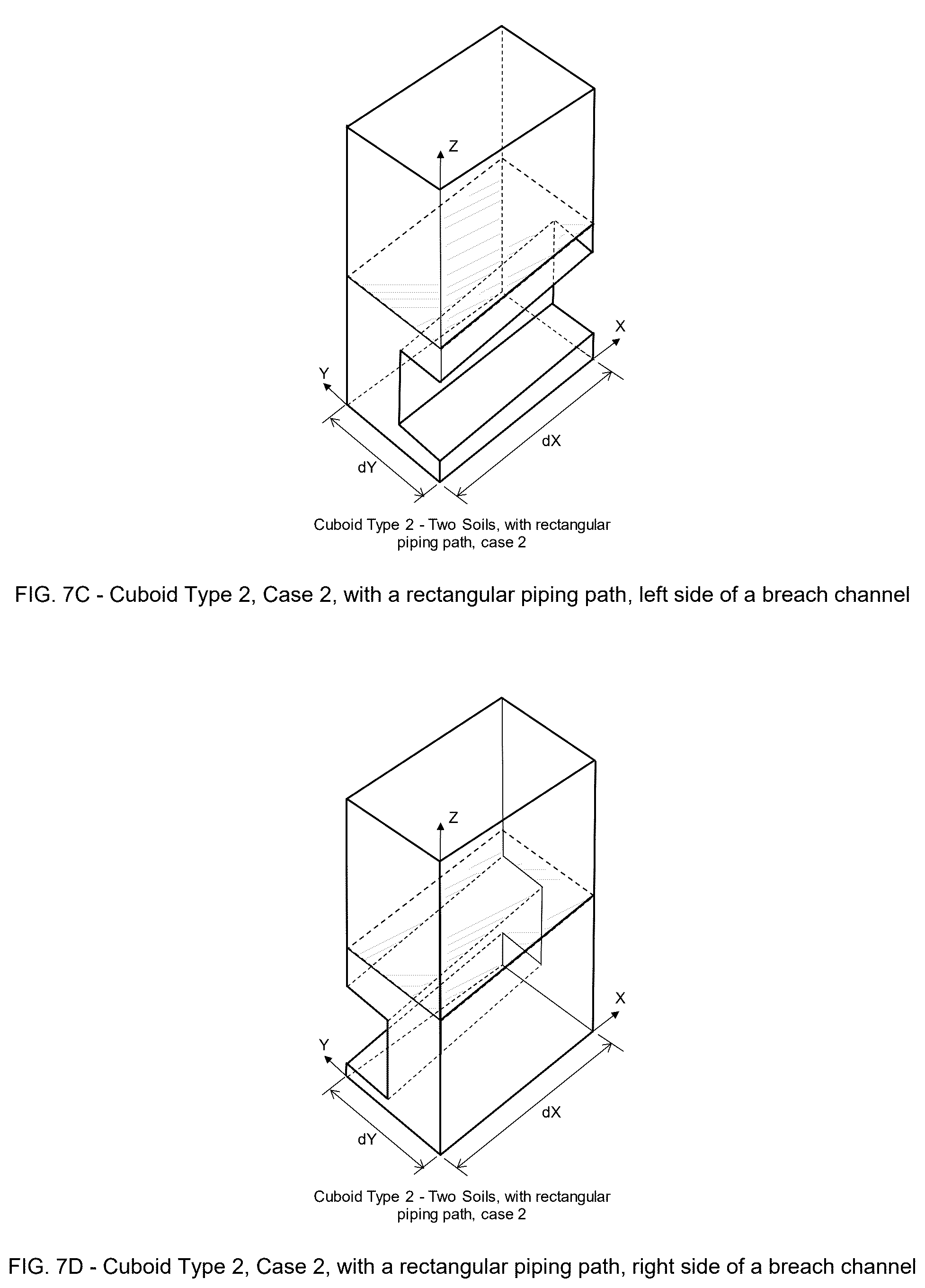 Patent US12591721 Figure 17 – Method and numerical three-dimensional model to simulate dam breach for homogeneous and zoned soil dams