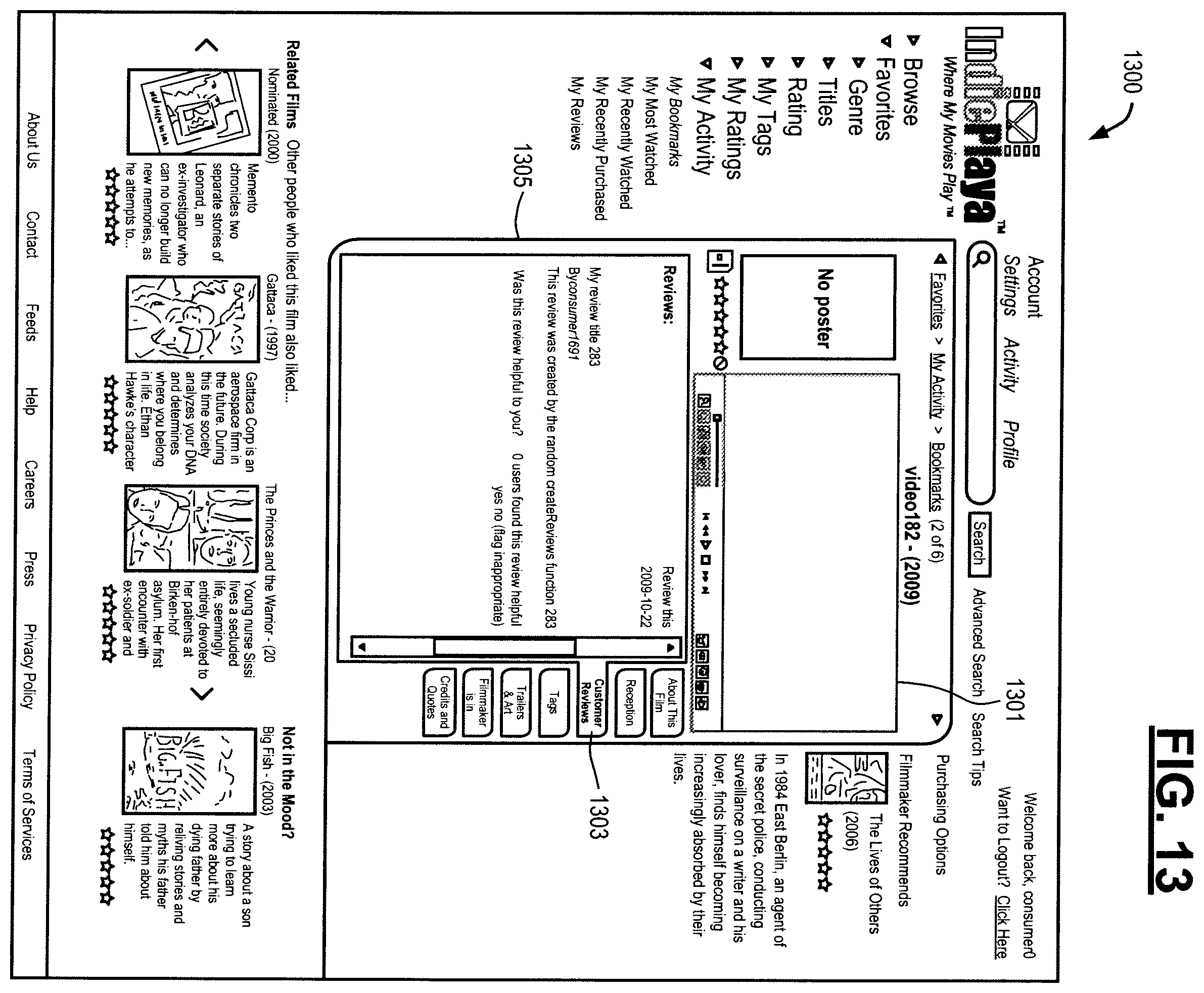 Patent US12591737 Figure 13 – Word offensiveness detection and processing