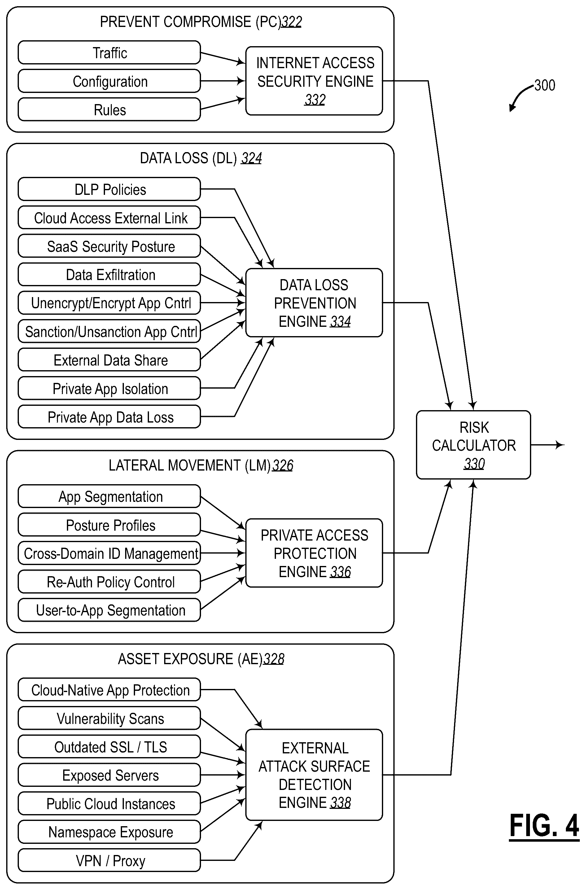 Patent US12591753 Figure 5 – Determining financial risk based on cybersecurity data for remediation thereof