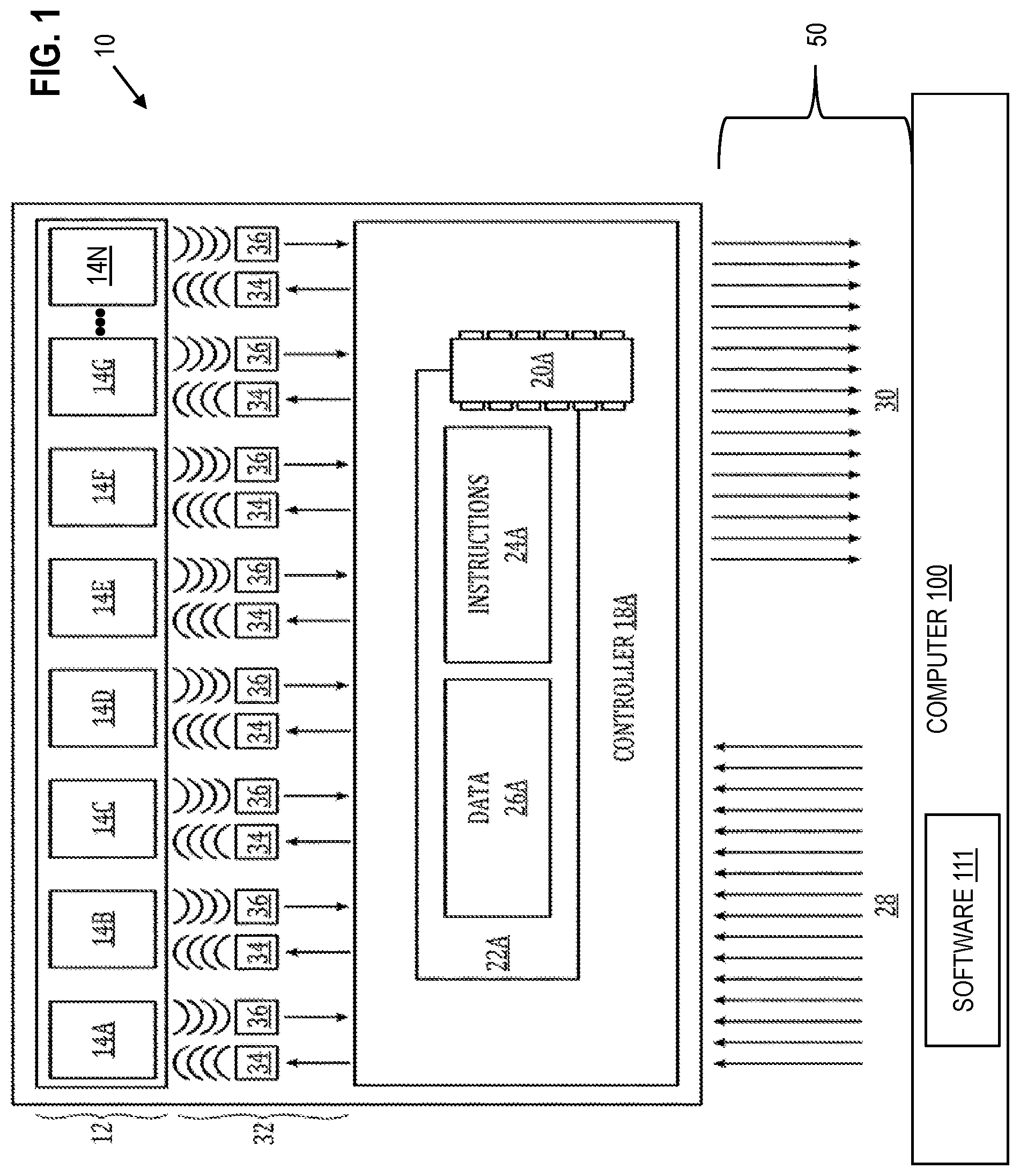 Patent US12591797 Figure 1 – Geometrically enhanced clifford quantum computer