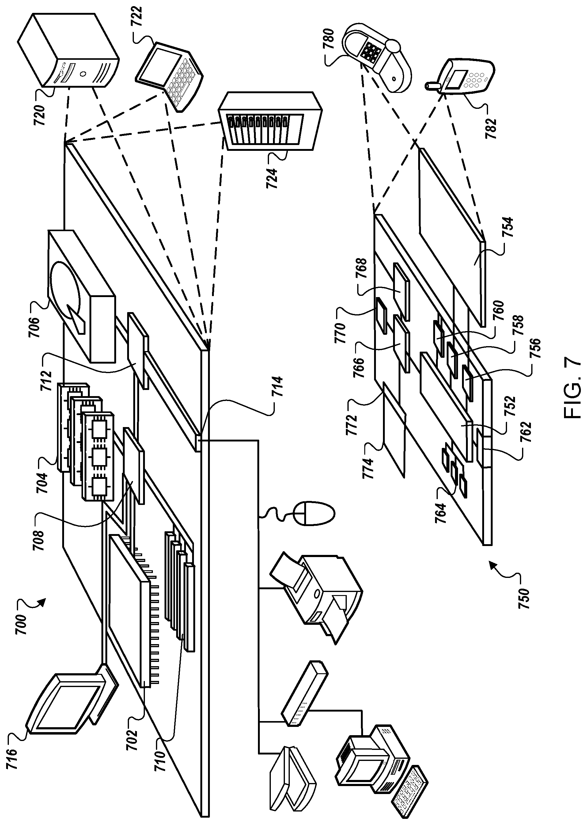 Patent US12591806 Figure 6 – Optimizing content distribution using a model