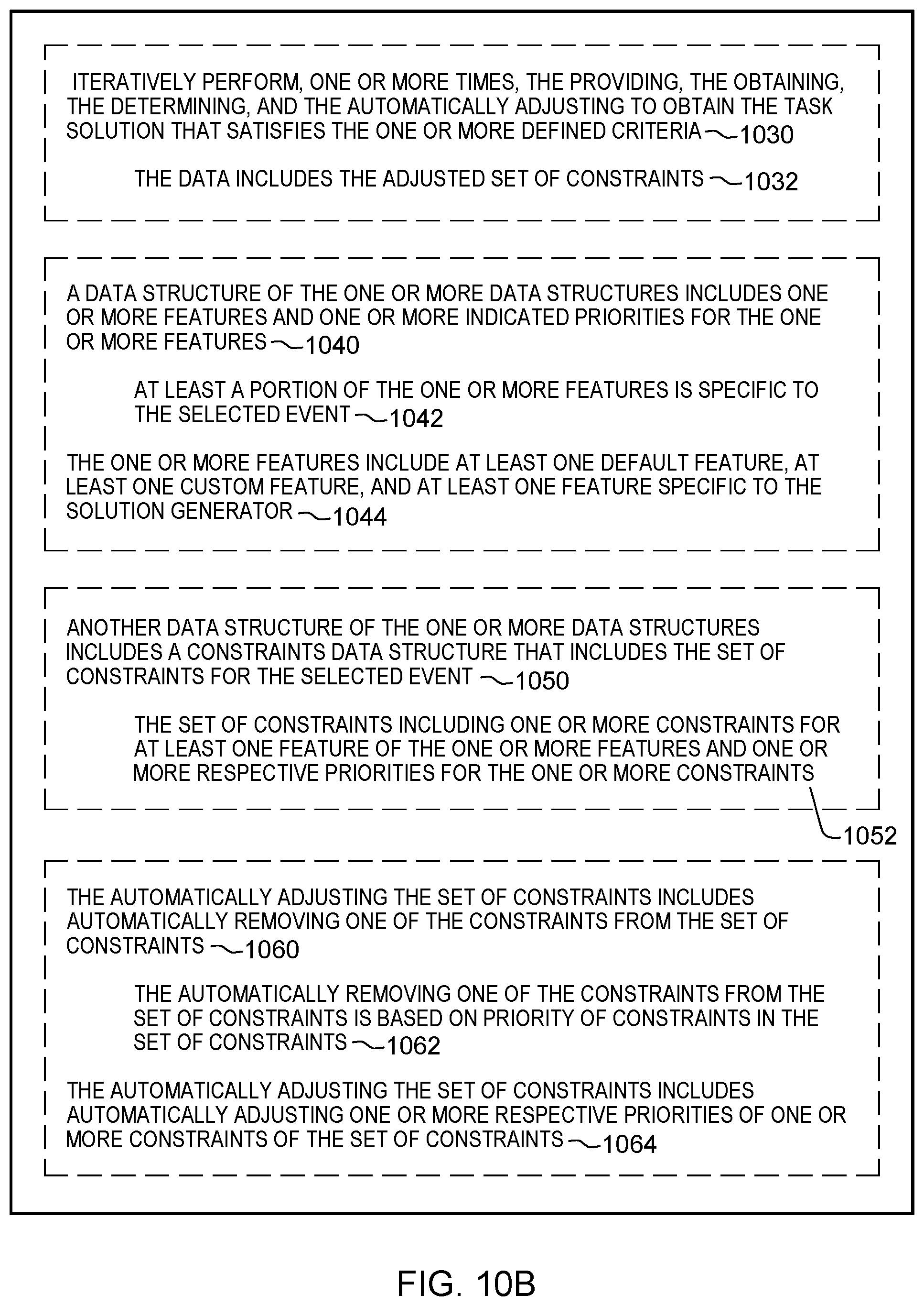 Patent US12591822 Figure 12 – Automatic adjustment of constraints in task solution generation