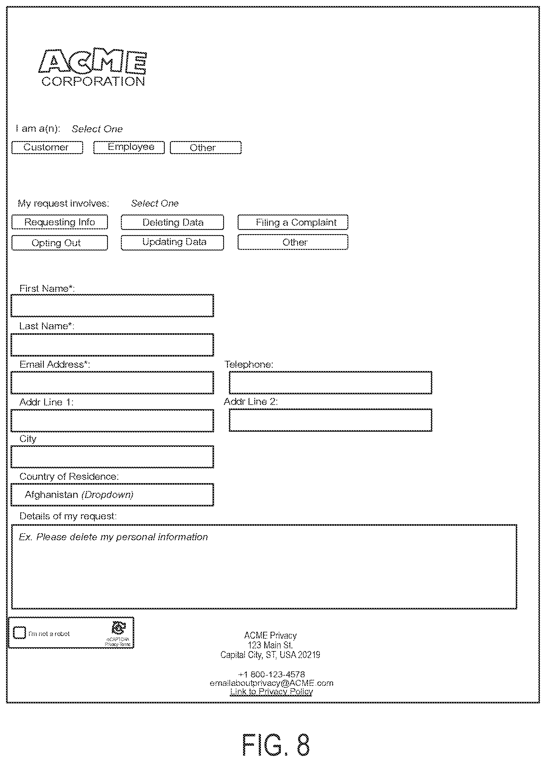 Patent US12591828 Figure 9 – Data processing systems for fulfilling data subject access requests and related methods