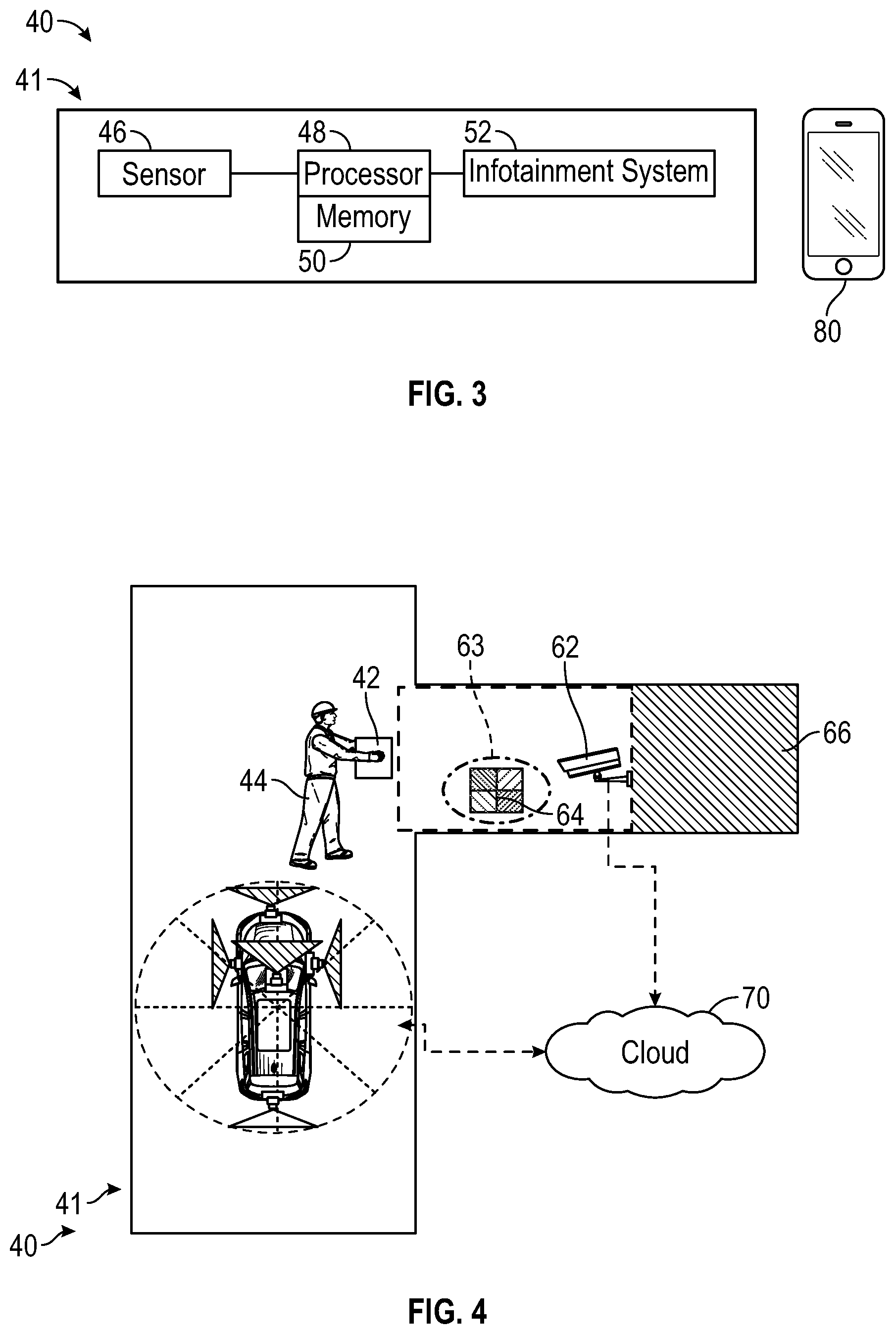 Patent US12591838 Figure 2 – Systems and methods for aiding in the delivery of packages using vehicle sensors