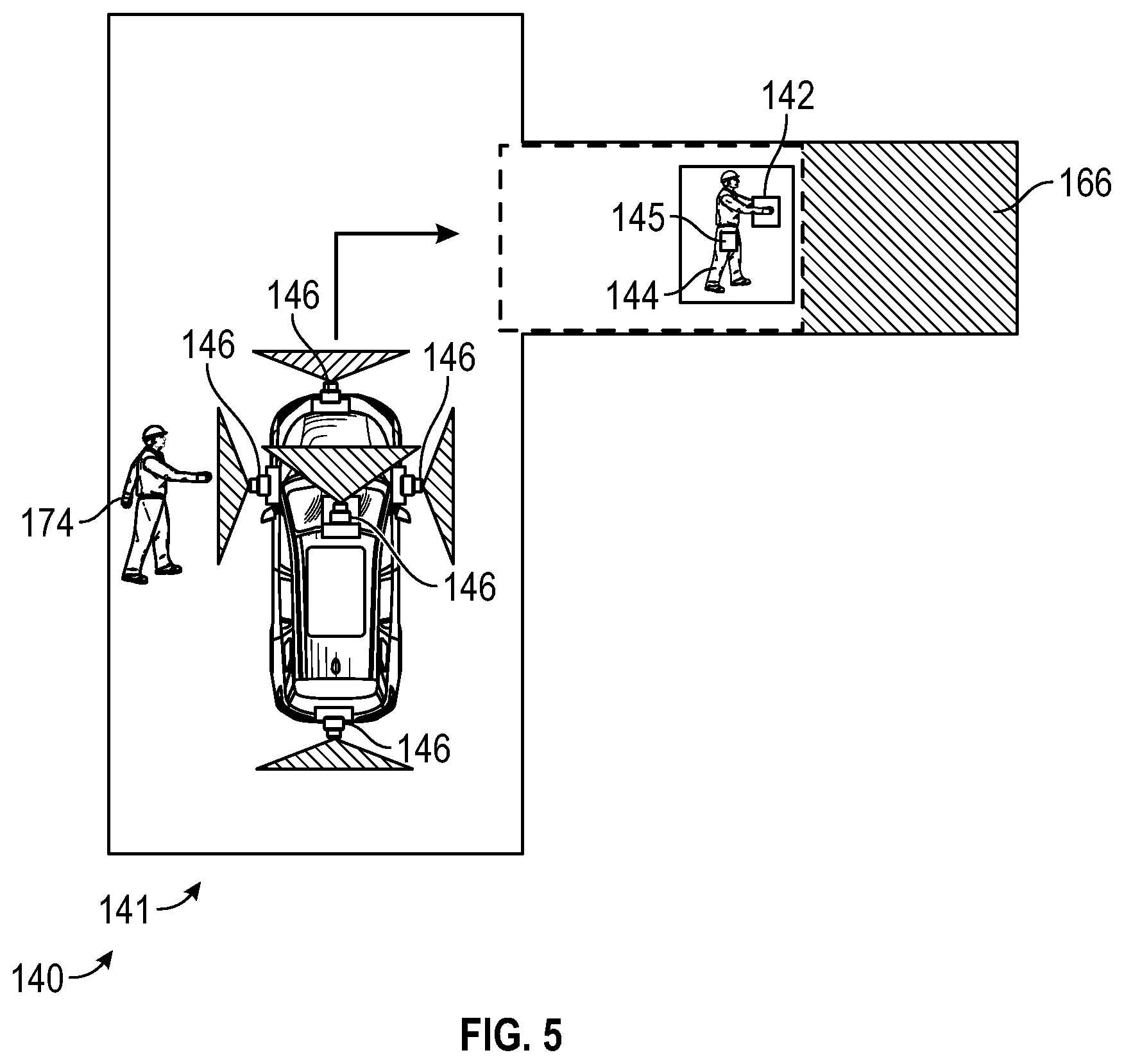 Patent US12591838 Figure 3 – Systems and methods for aiding in the delivery of packages using vehicle sensors