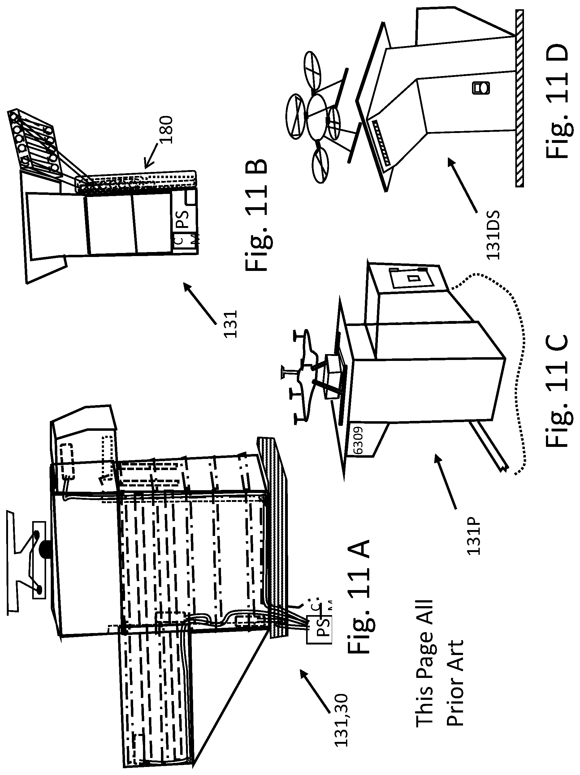 Patent US12591840 Figure 13 – Device and system for an autonomous mobile robot, drone, and/or courier to deliver, hold, protect, and return parcels for multi-users in both residential and commercial applications