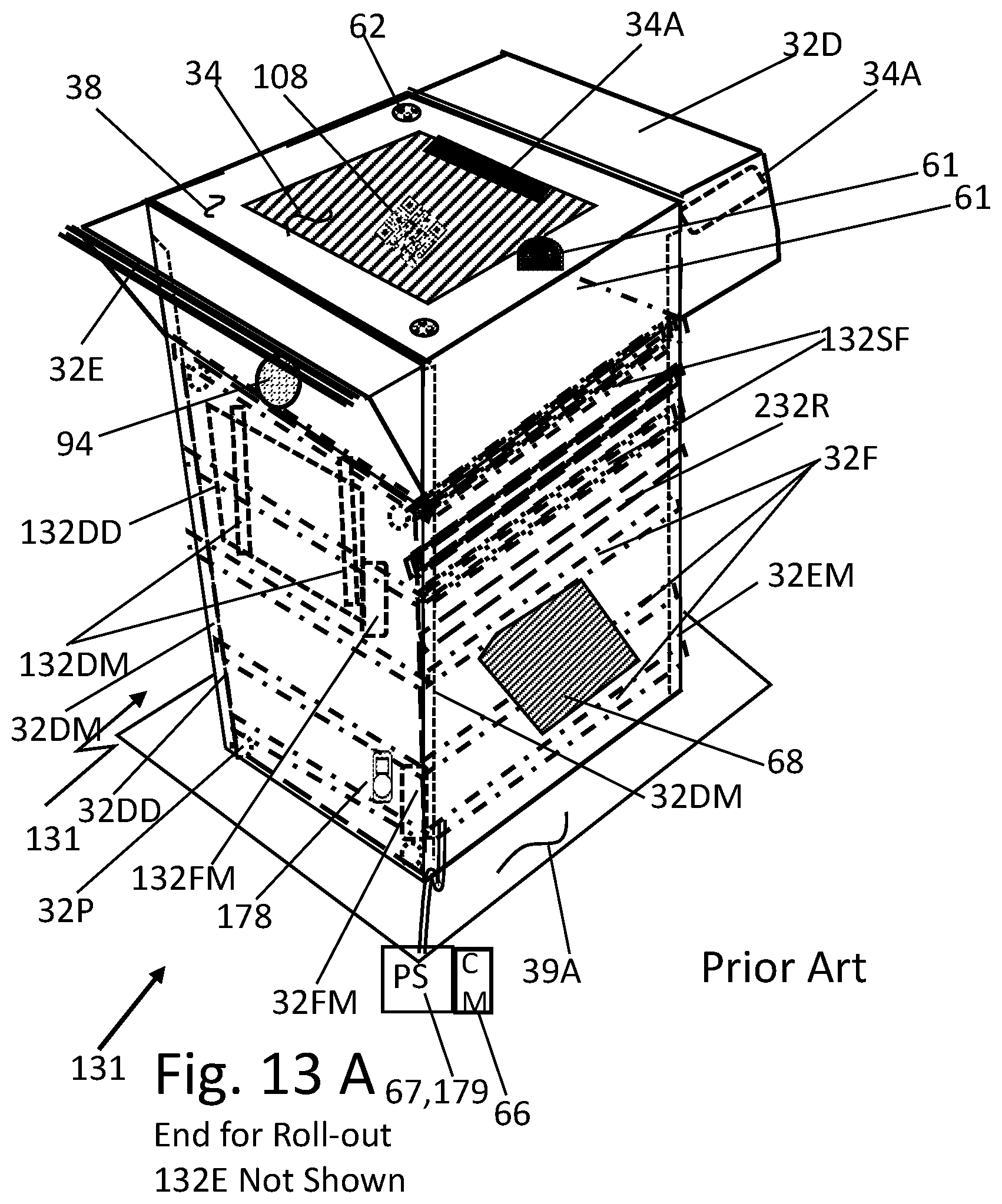 Patent US12591840 Figure 15 – Device and system for an autonomous mobile robot, drone, and/or courier to deliver, hold, protect, and return parcels for multi-users in both residential and commercial applications