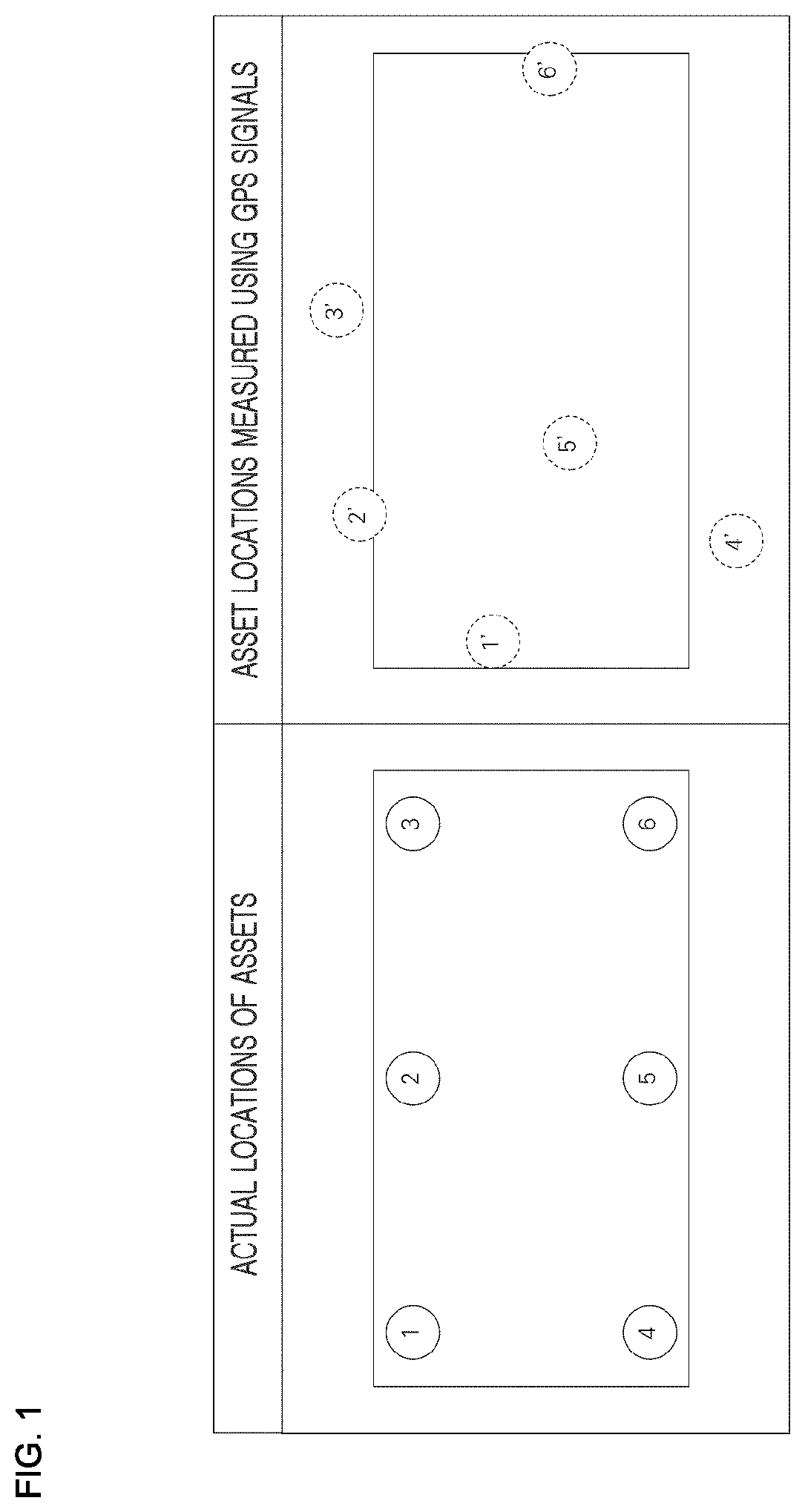 Patent US12591841 Figure 1 – Asset tracking system and method