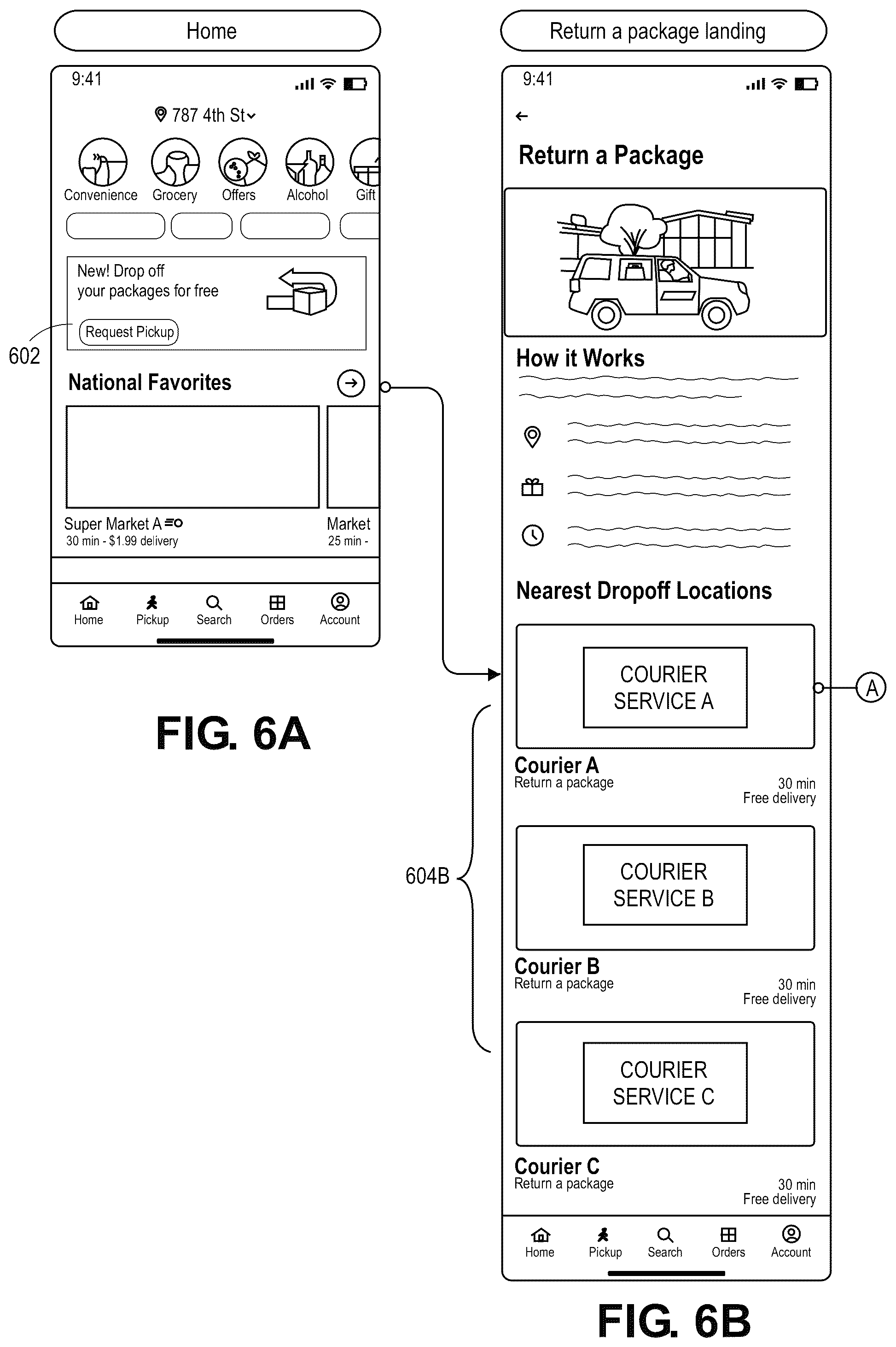 Patent US12591843 Figure 8 – Scalable and efficient package delivery using transporter fleet
