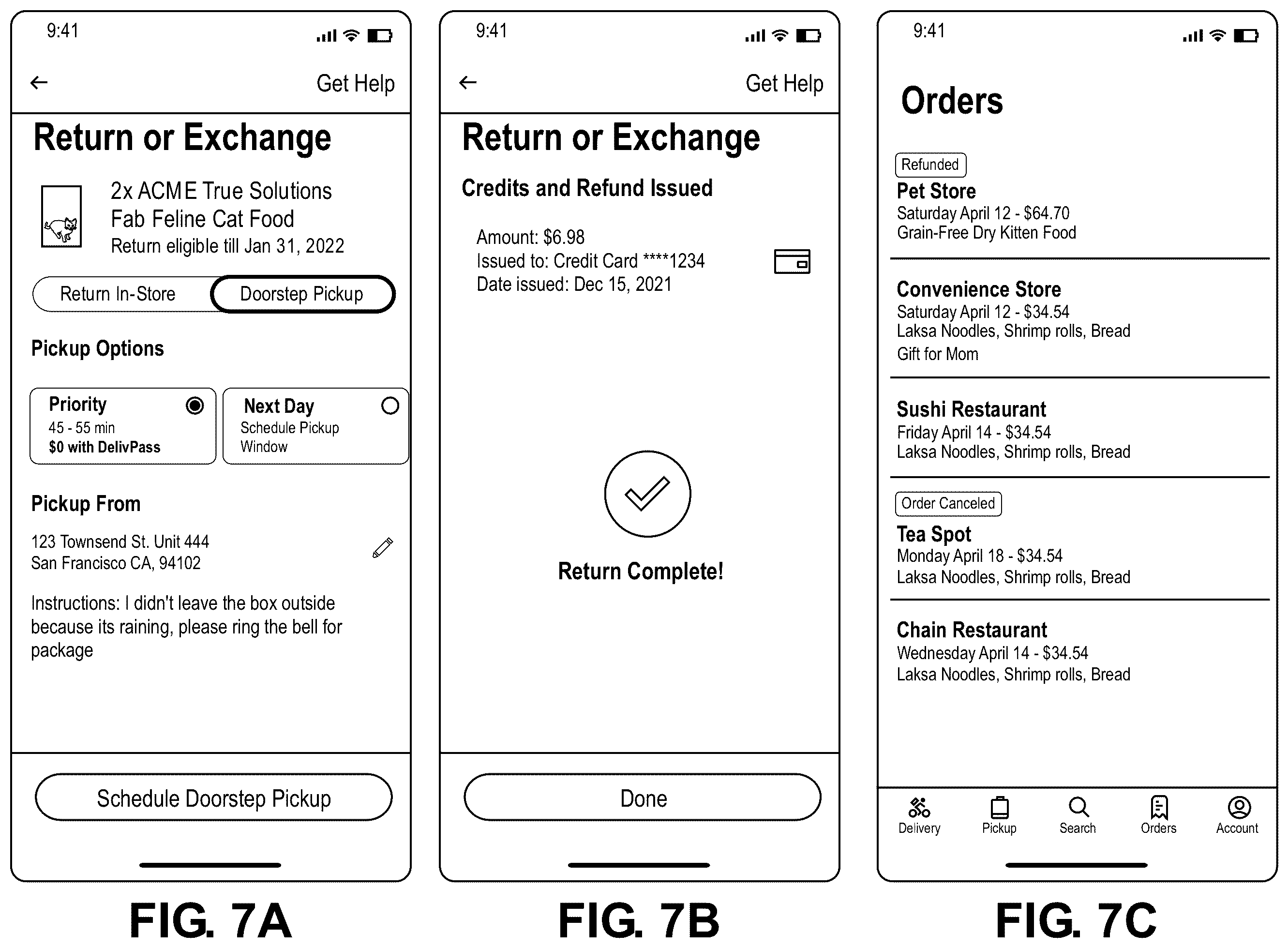 Patent US12591843 Figure 14 – Scalable and efficient package delivery using transporter fleet