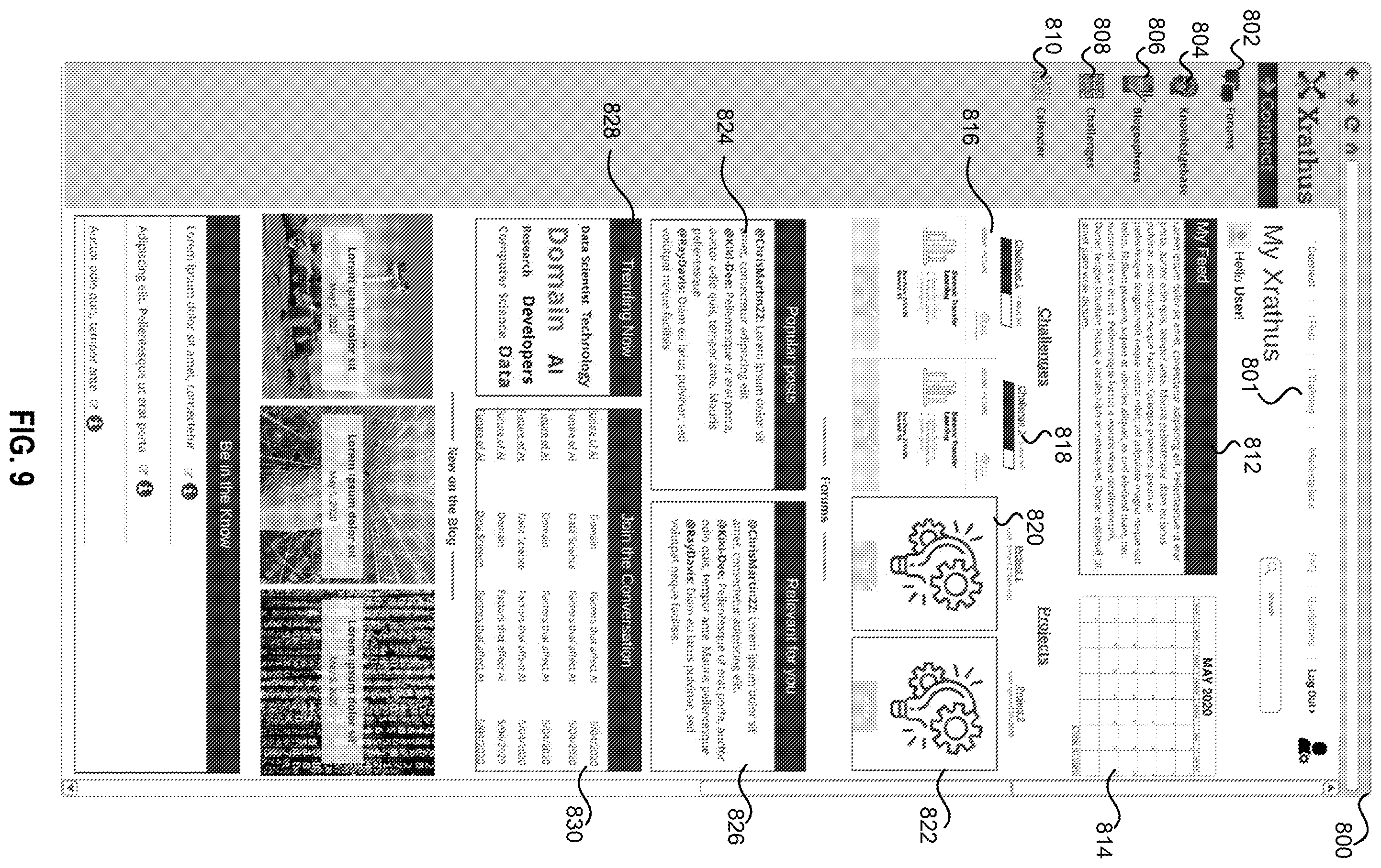 Patent US12591852 Figure 13 – Systems and methods for collaboration communities platform