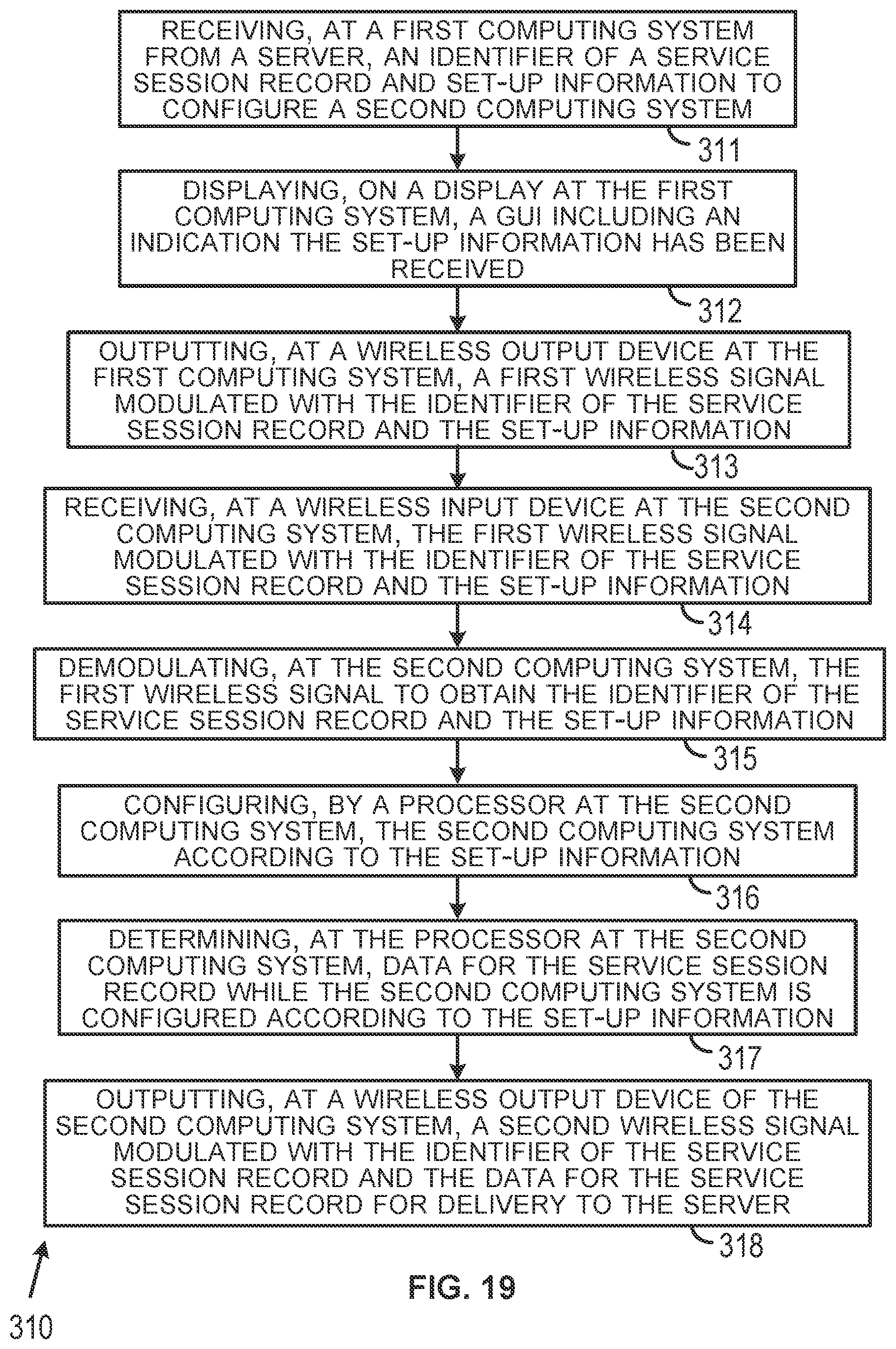 Patent US12591859 Figure 17 – Method and system for vehicle service session