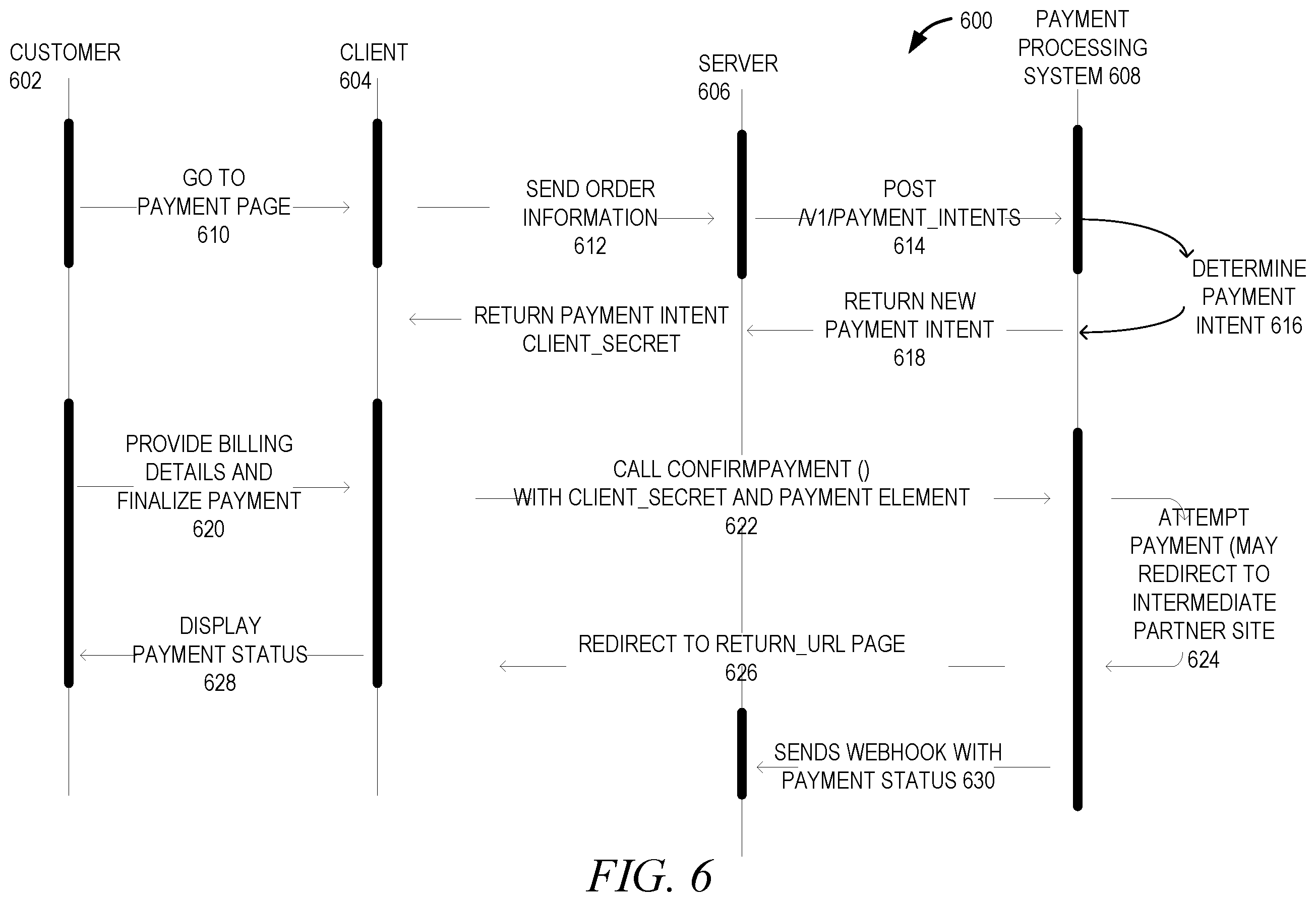Patent US12591871 Figure 6 – Universal payment intent