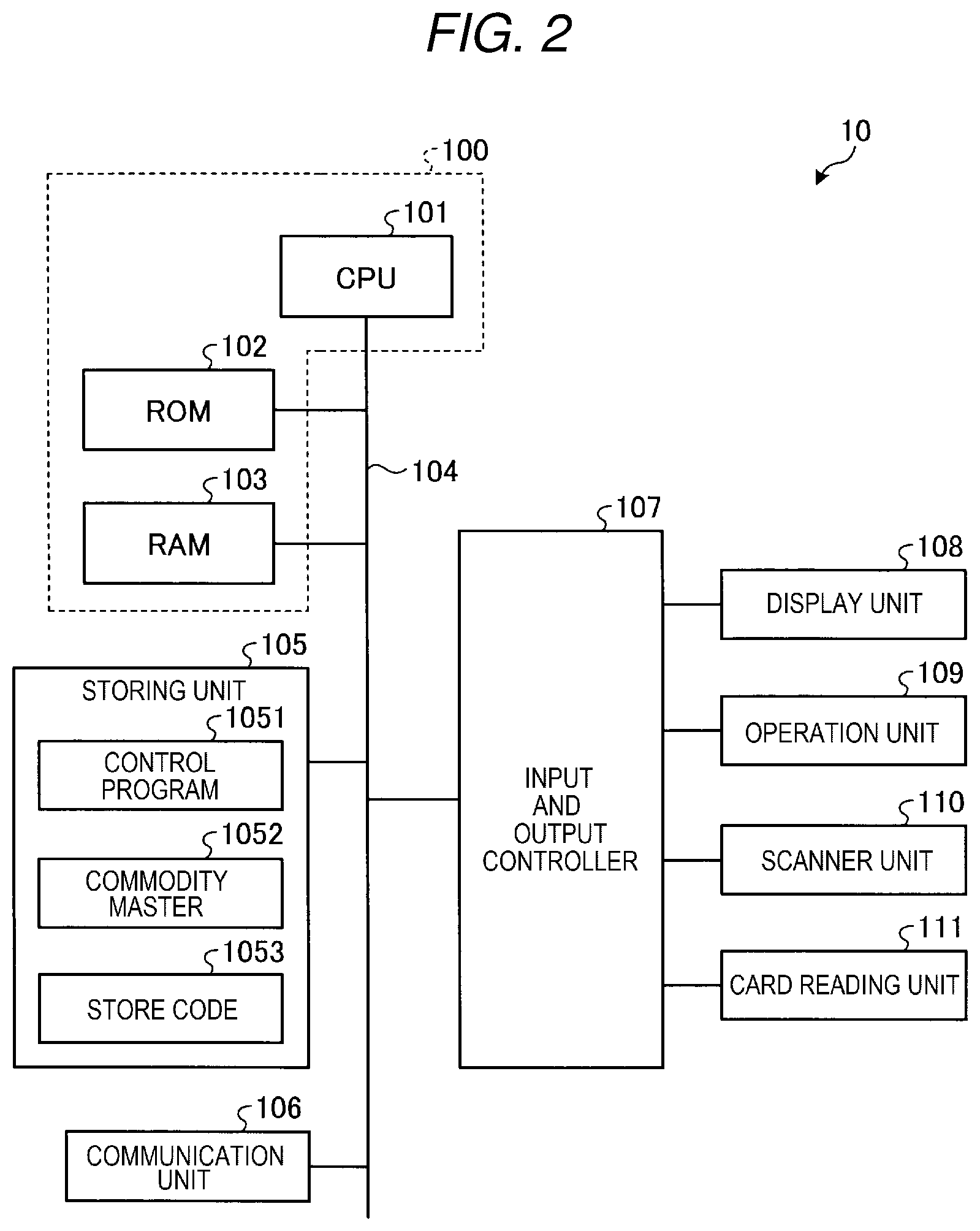 Patent US12591872 Figure 2 – Accounting processing method, registration processing method, accounting device, and storage medium