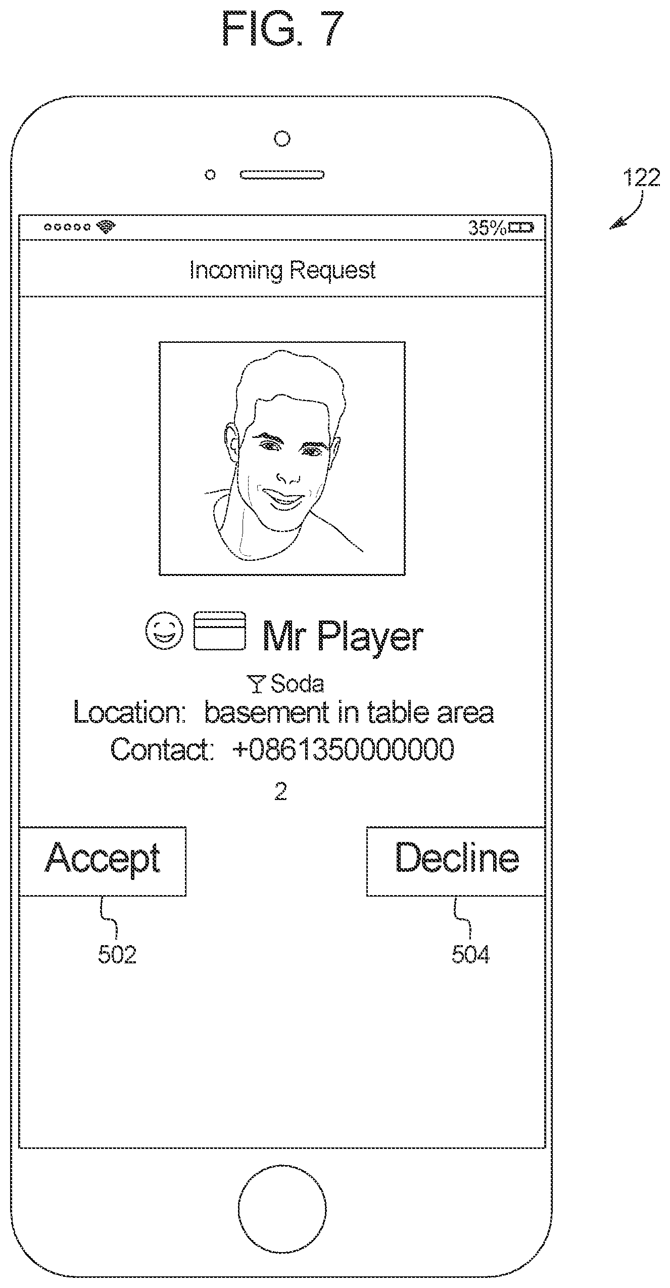 Patent US12591899 Figure 9 – Casino patron engagement system